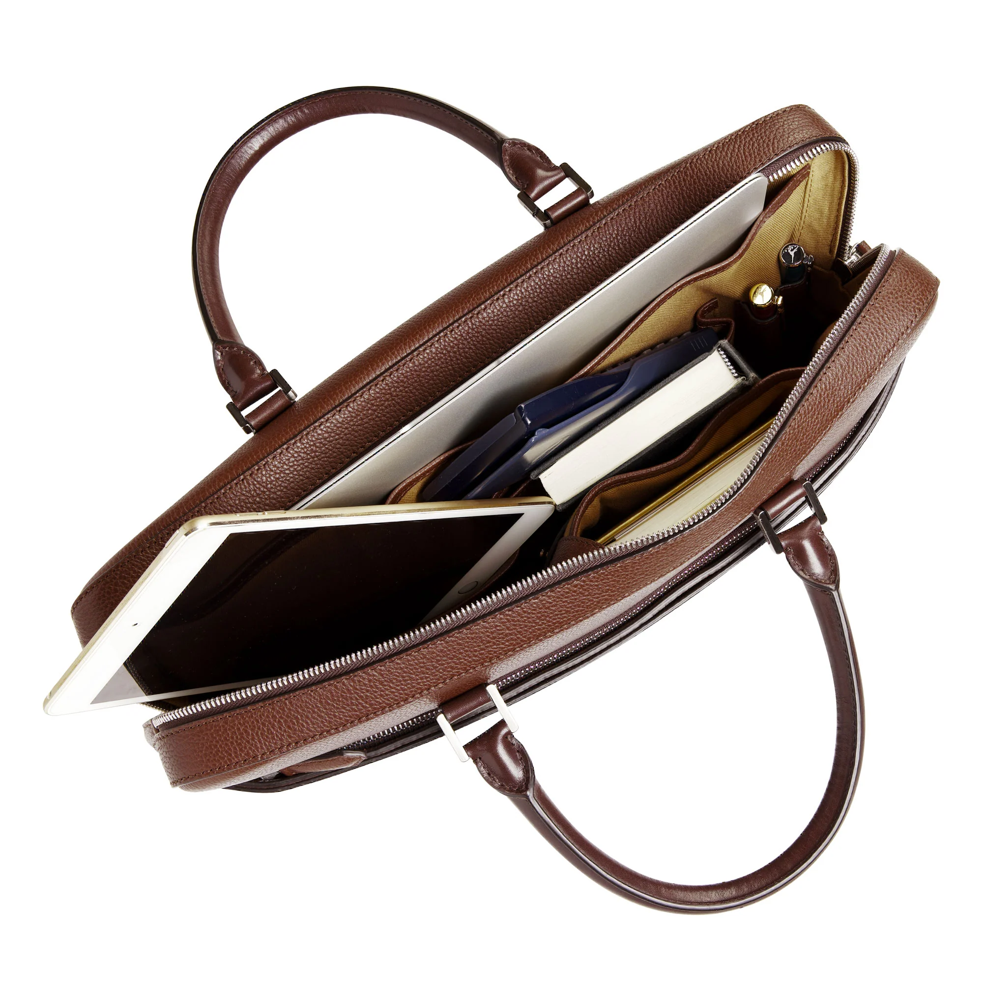 A Passage in Time Briefcase - Brown - Image 3