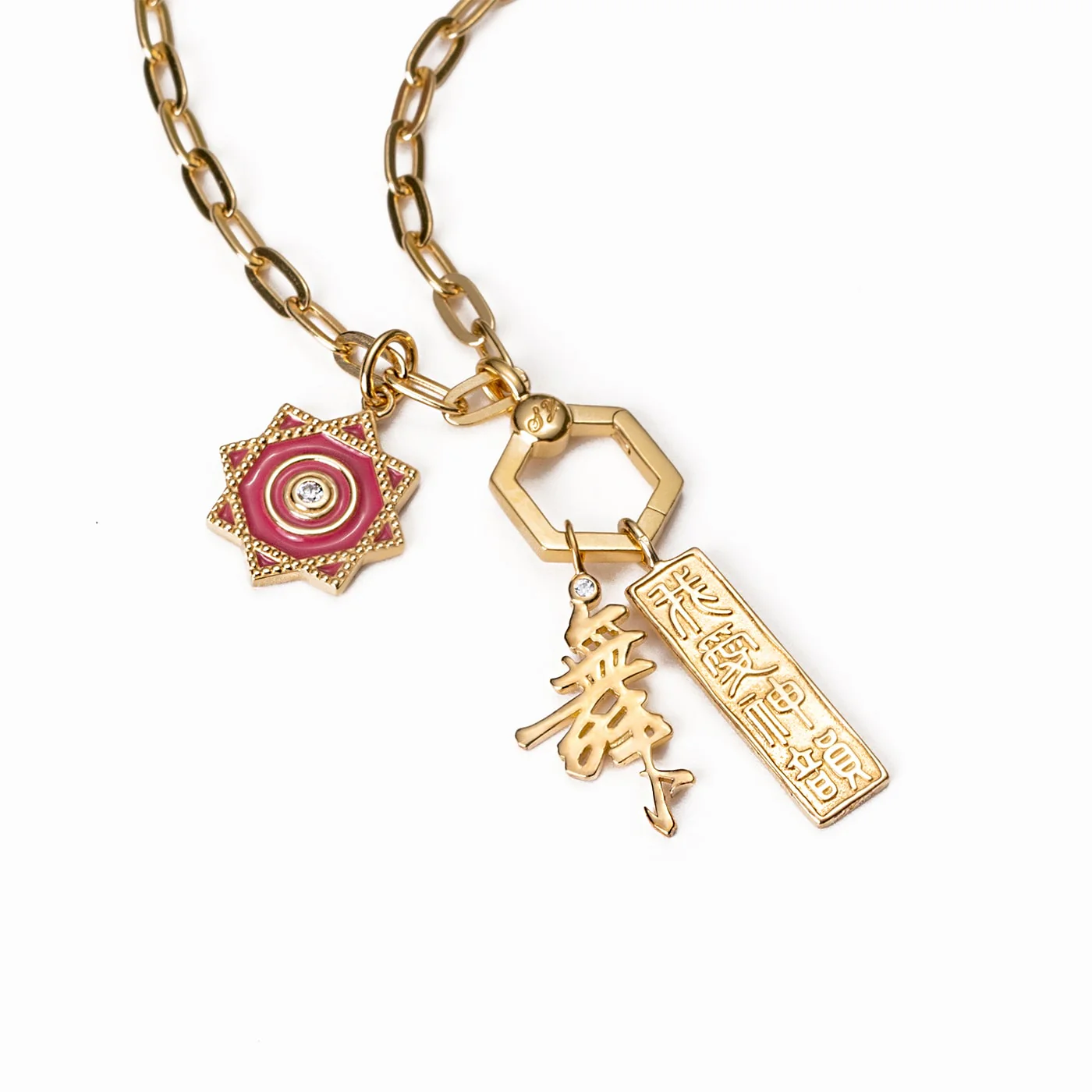 Artist's Stamp Charm - Gold - Image 3