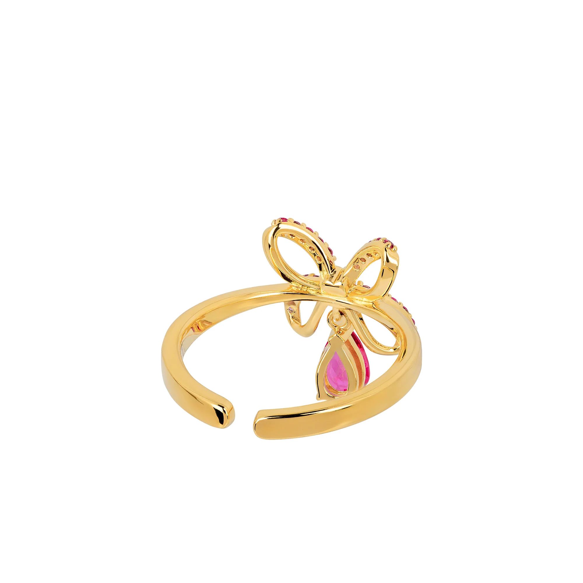 Blissful Knot Ring Gold - Image 4