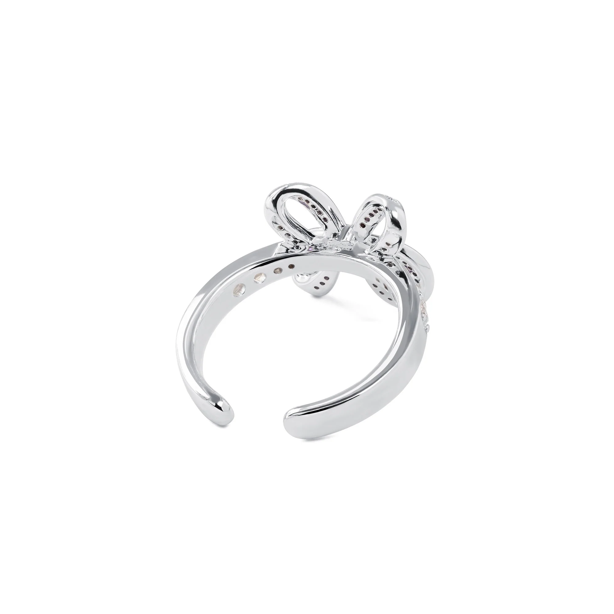 Blissful Knot Ring Silver - Image 3