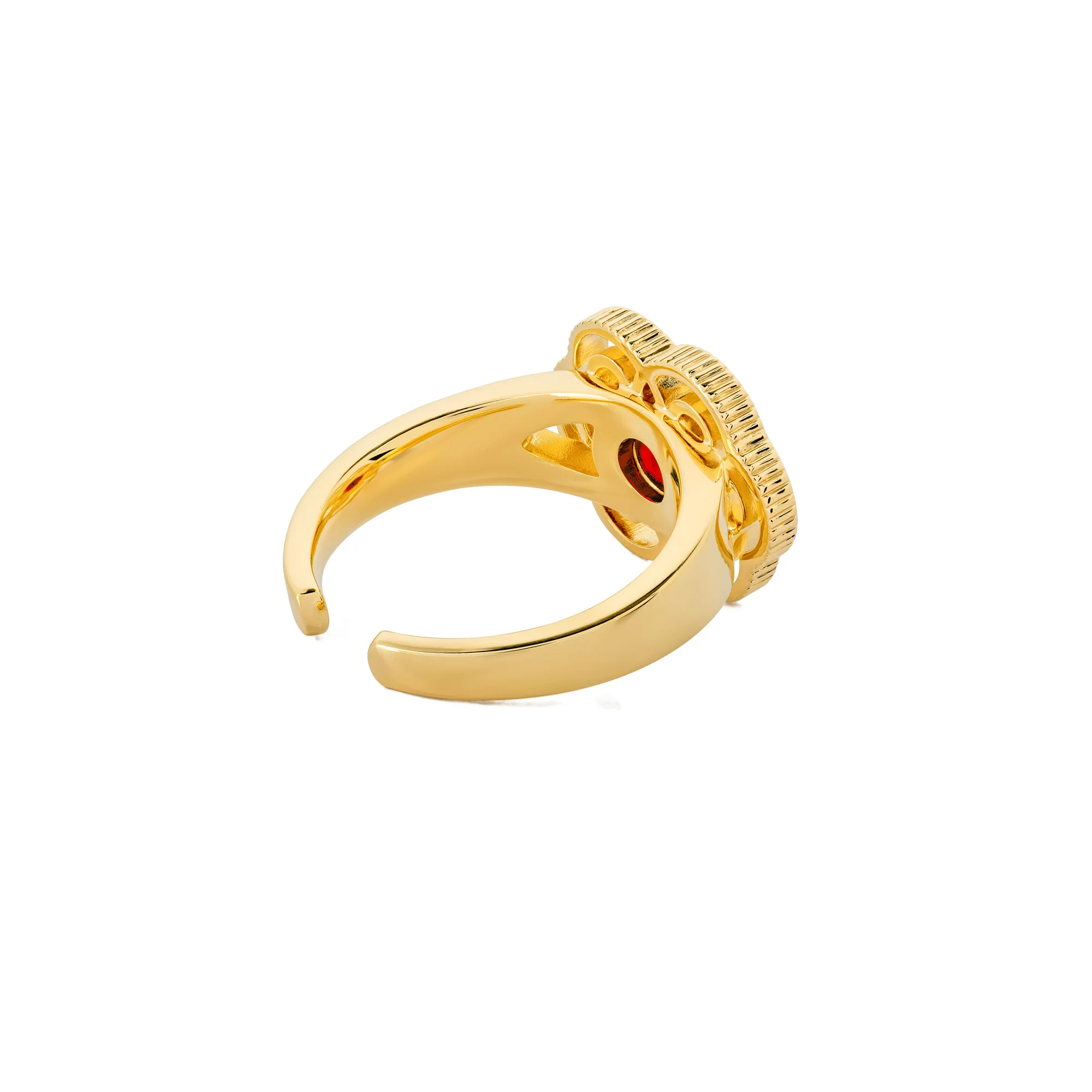 Blissful Ruyi Ring Carnelian - Image 4