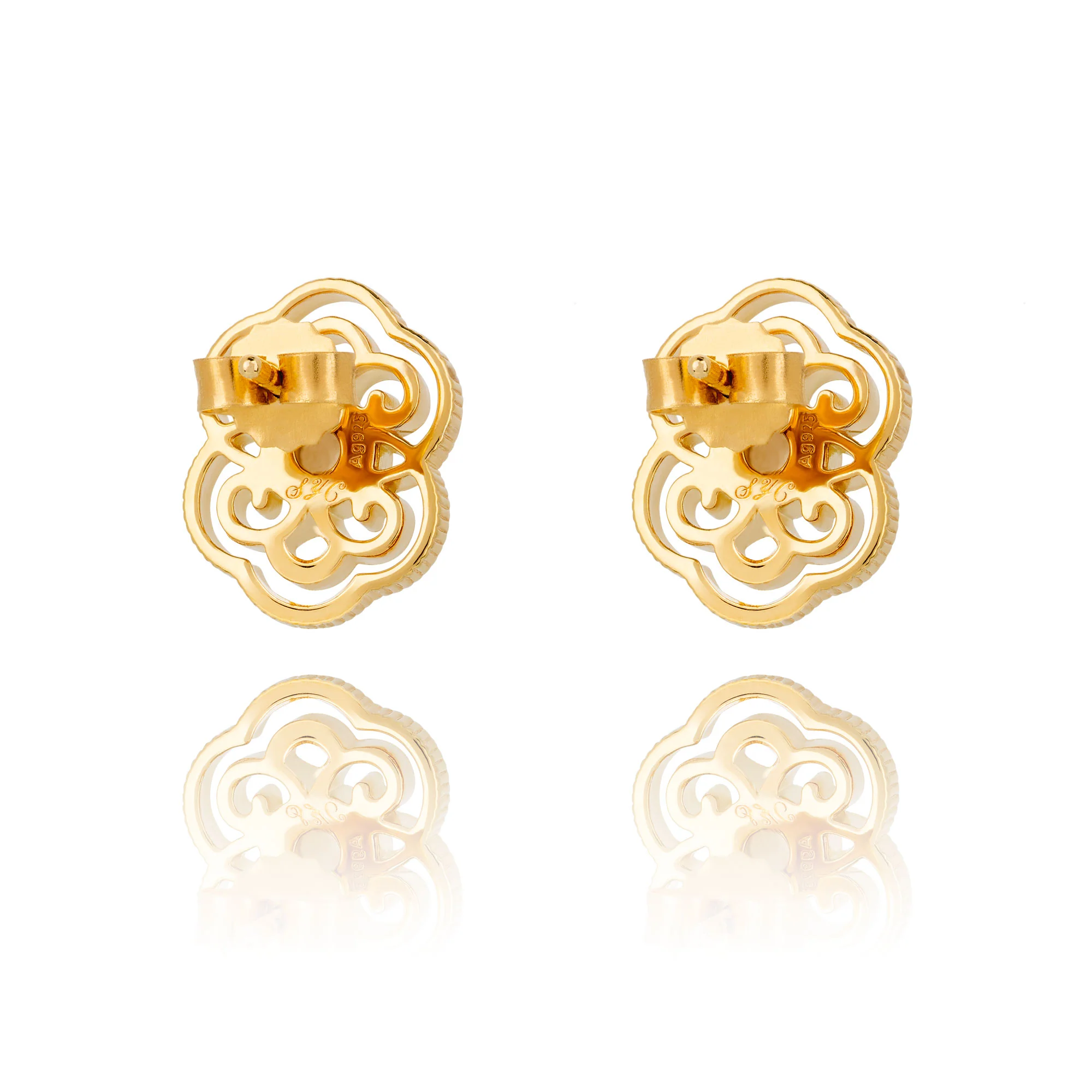 Blissful Ruyi Stud Earrings - Image 4