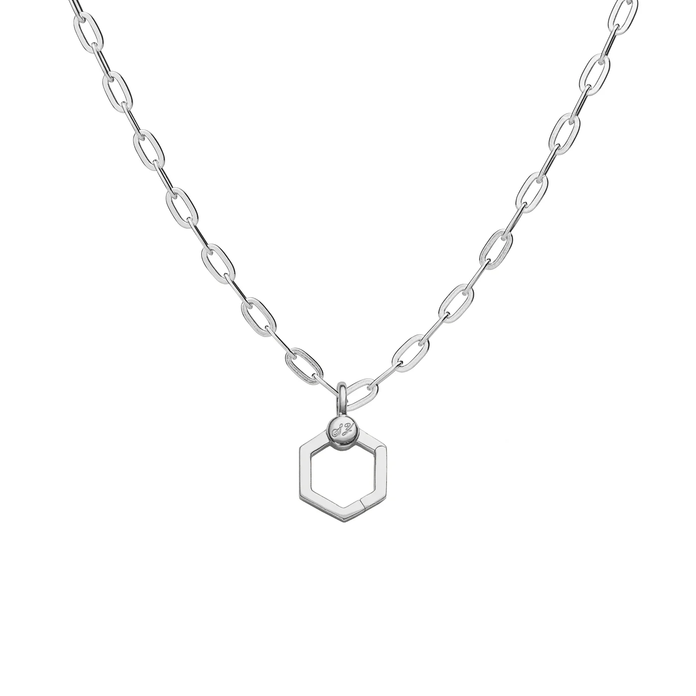 Charm Connector Clasp - Silver - Image 3