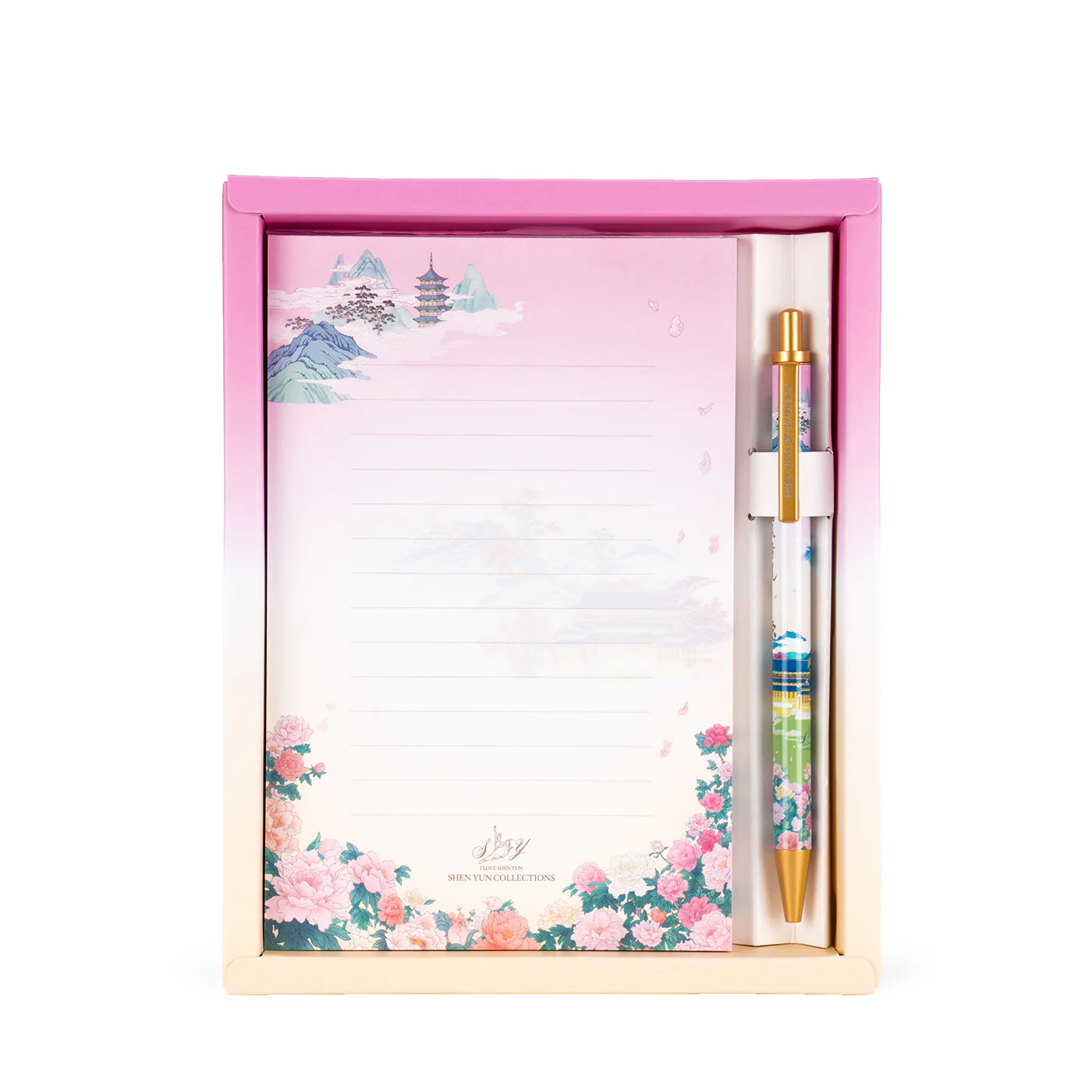 Delicate Beauty of Han Notepad and Pen Set