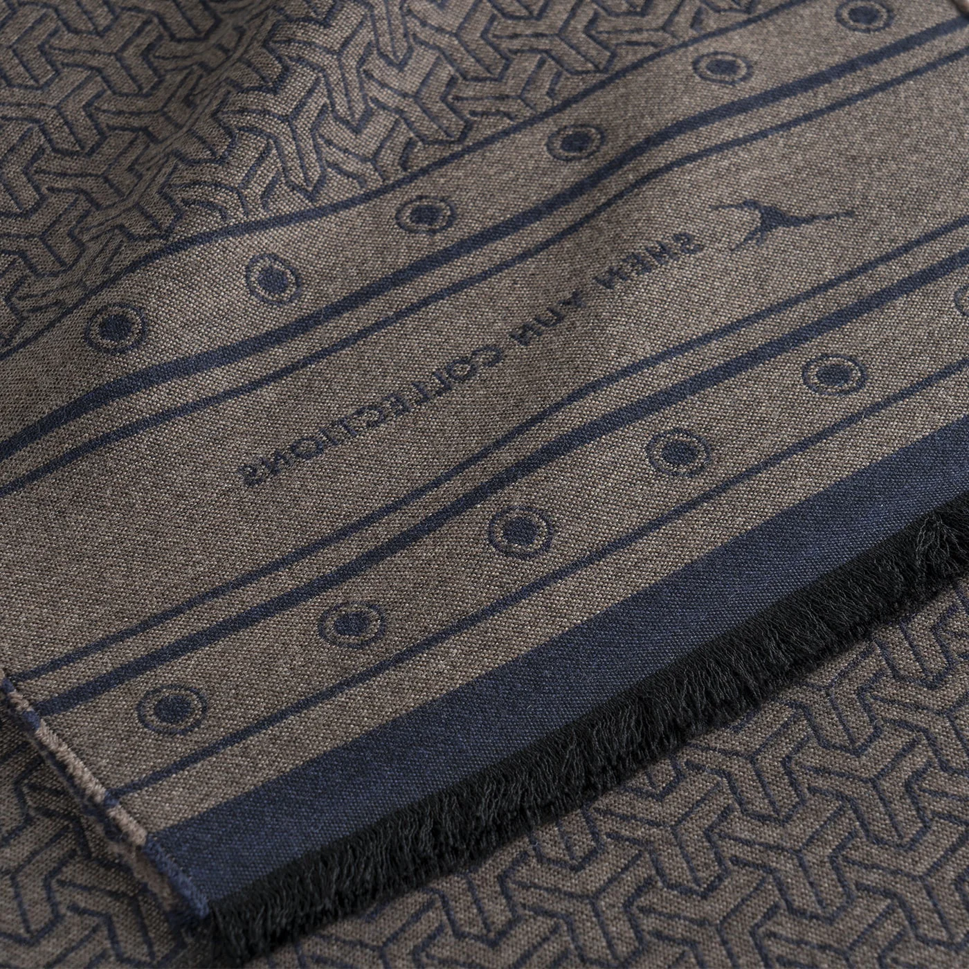 Devotion Scarf Dark Blue - Image 4