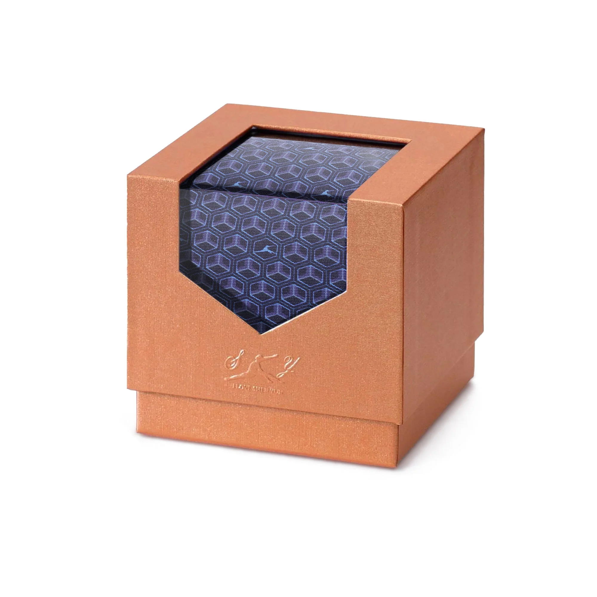 Devotion Tie - Dark Blue - Image 6
