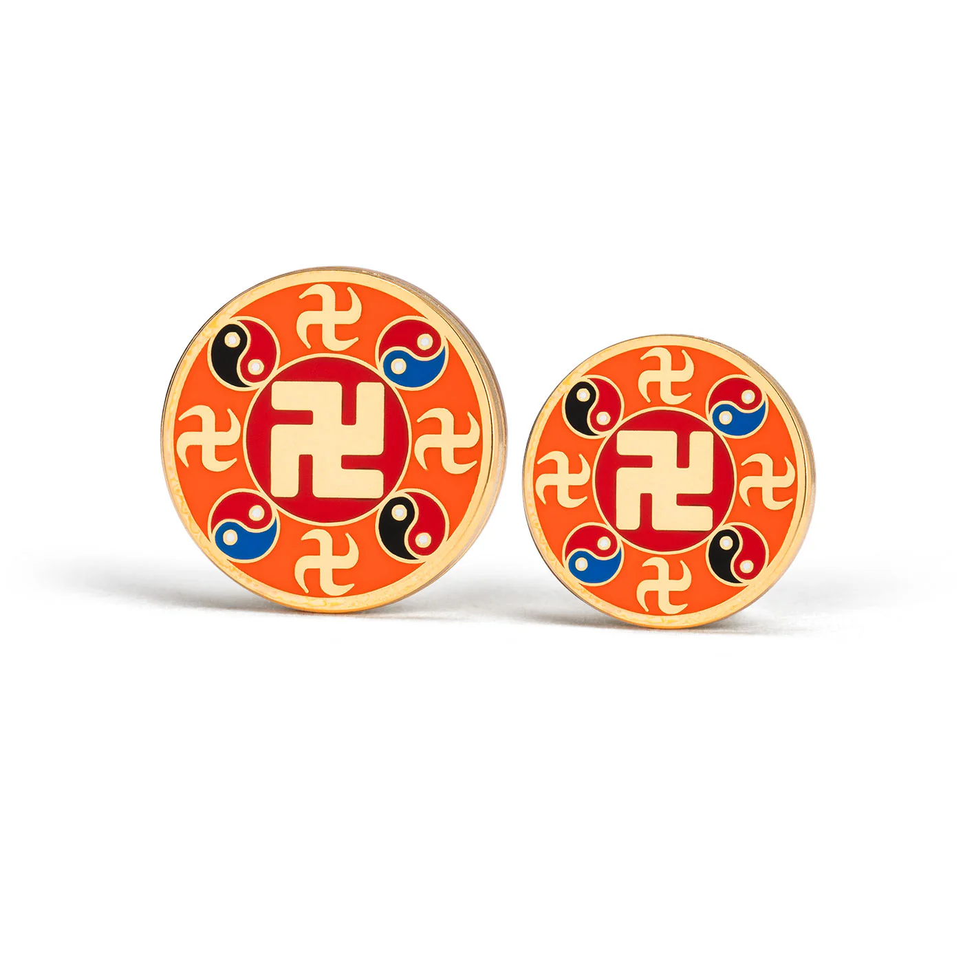 Falun Pin - Orange - Image 5