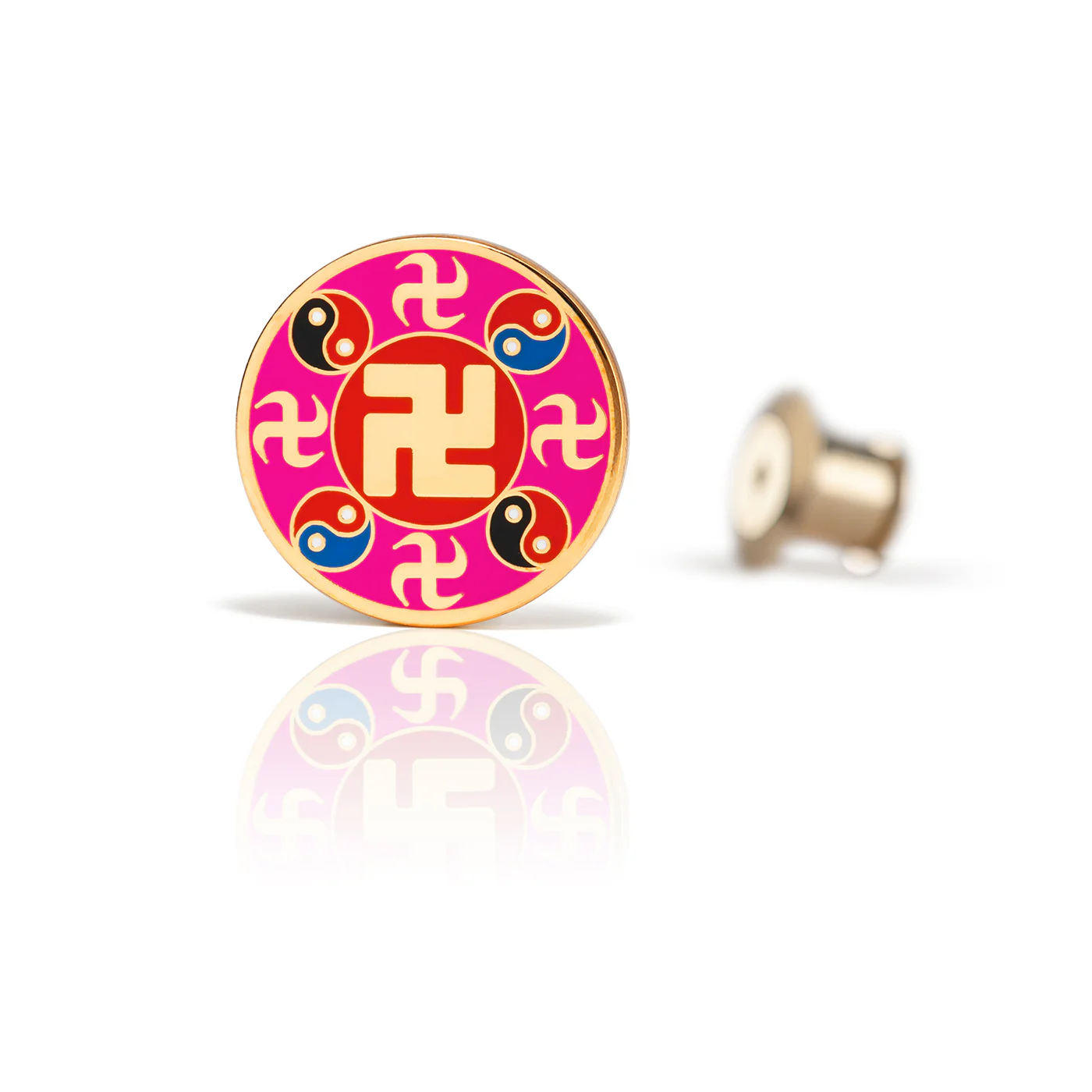 Falun Pin - Pink - Image 3