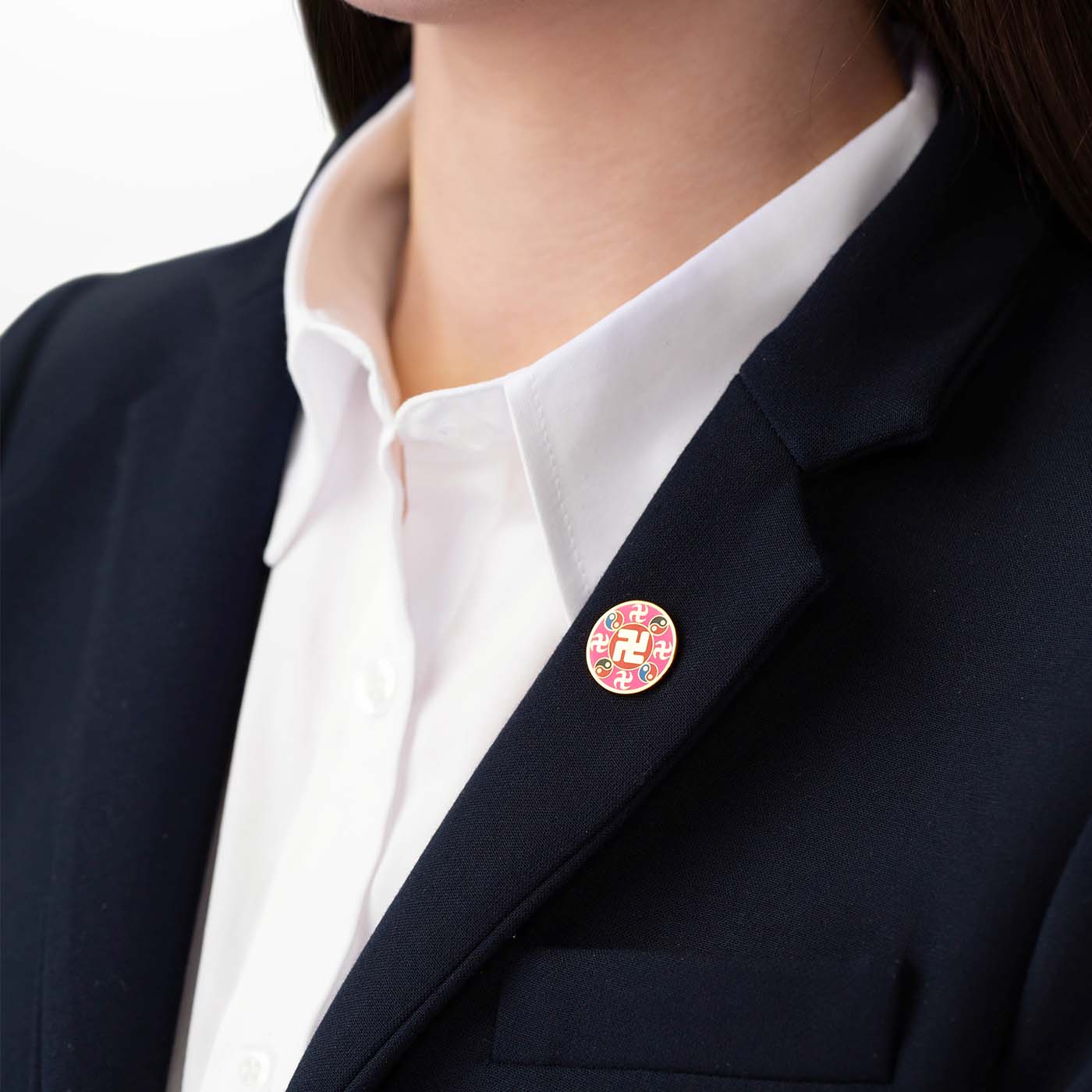 Falun Pin - Pink - Image 6