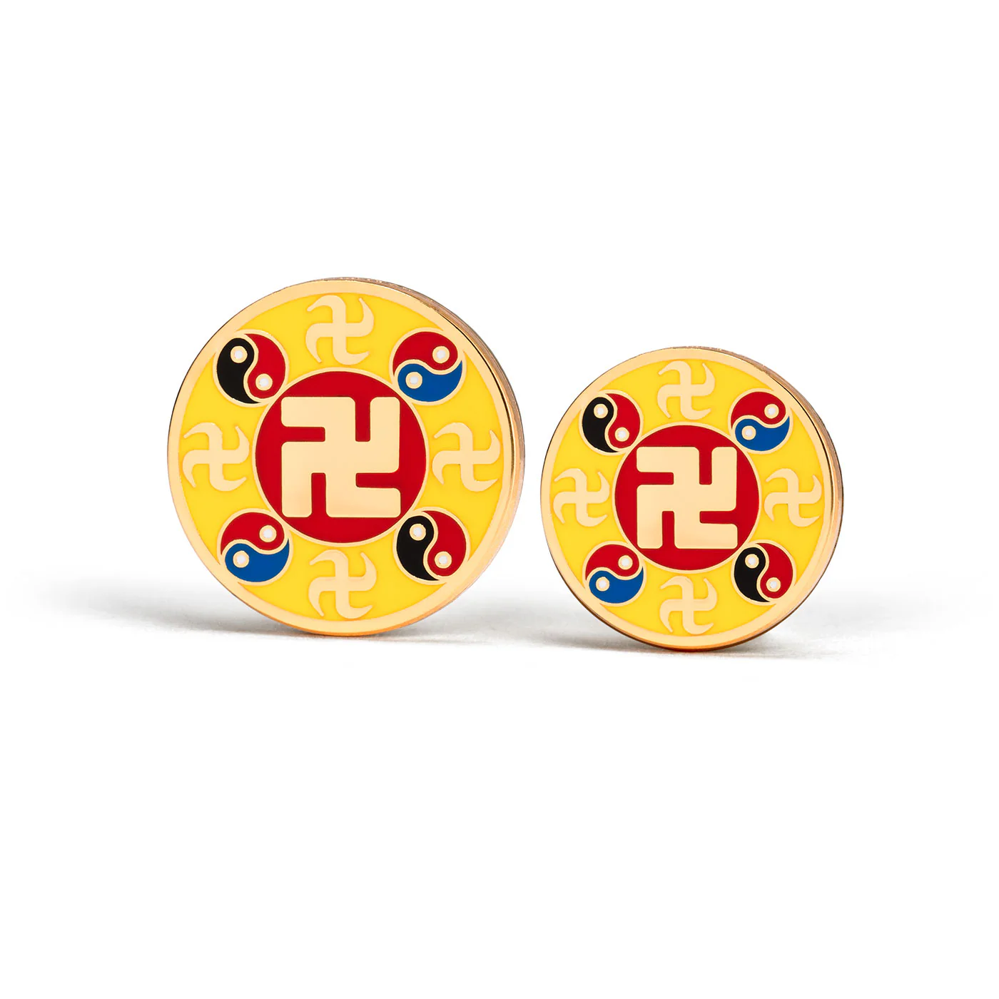 Falun Pin - Yellow - Image 5