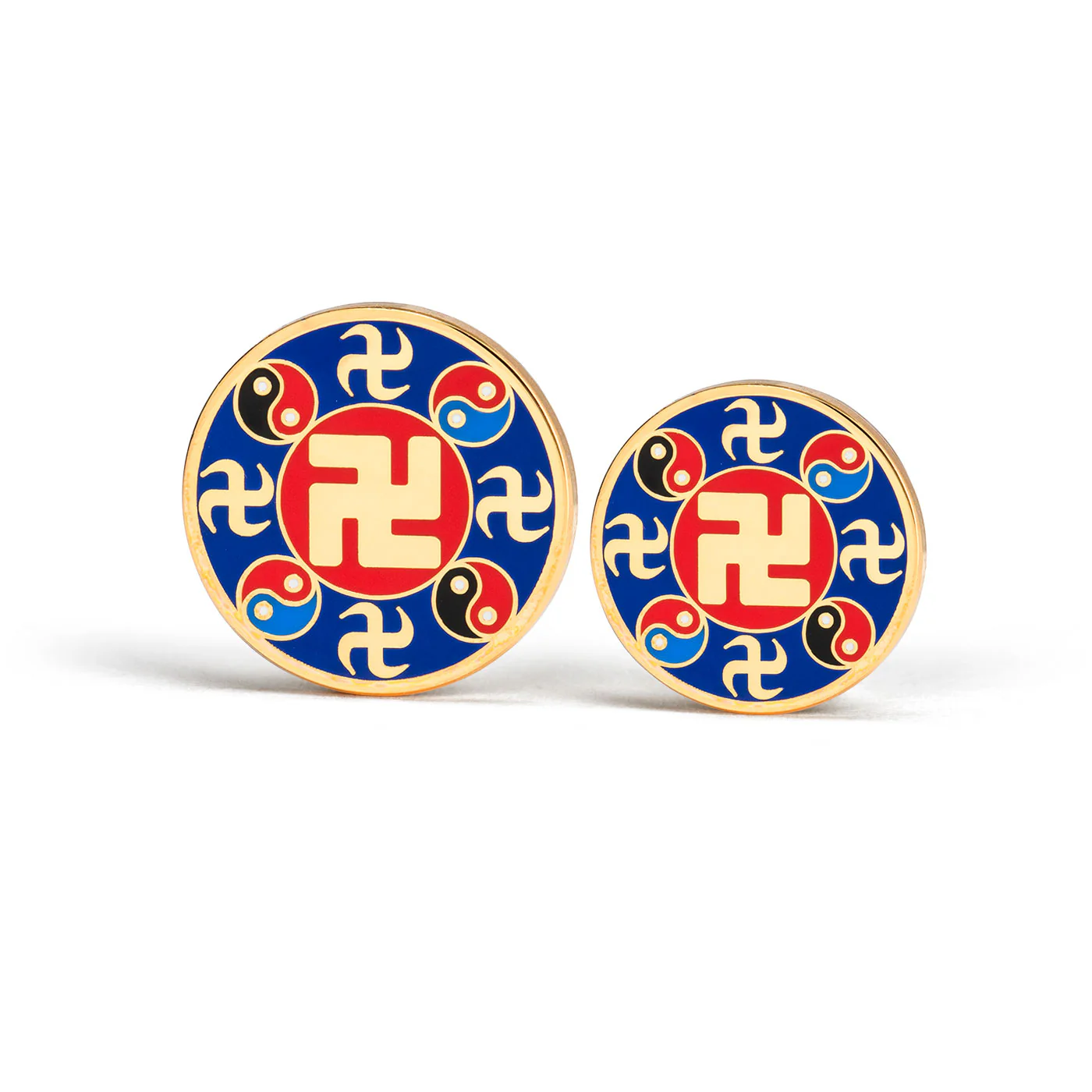 Falun Pin - Indigo Blue - Image 5