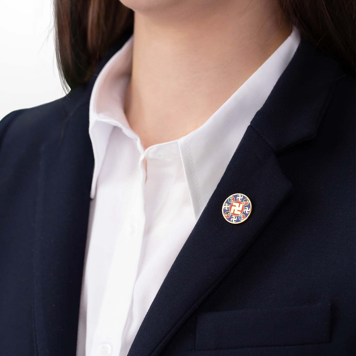 Falun Pin - Indigo Blue - Image 6