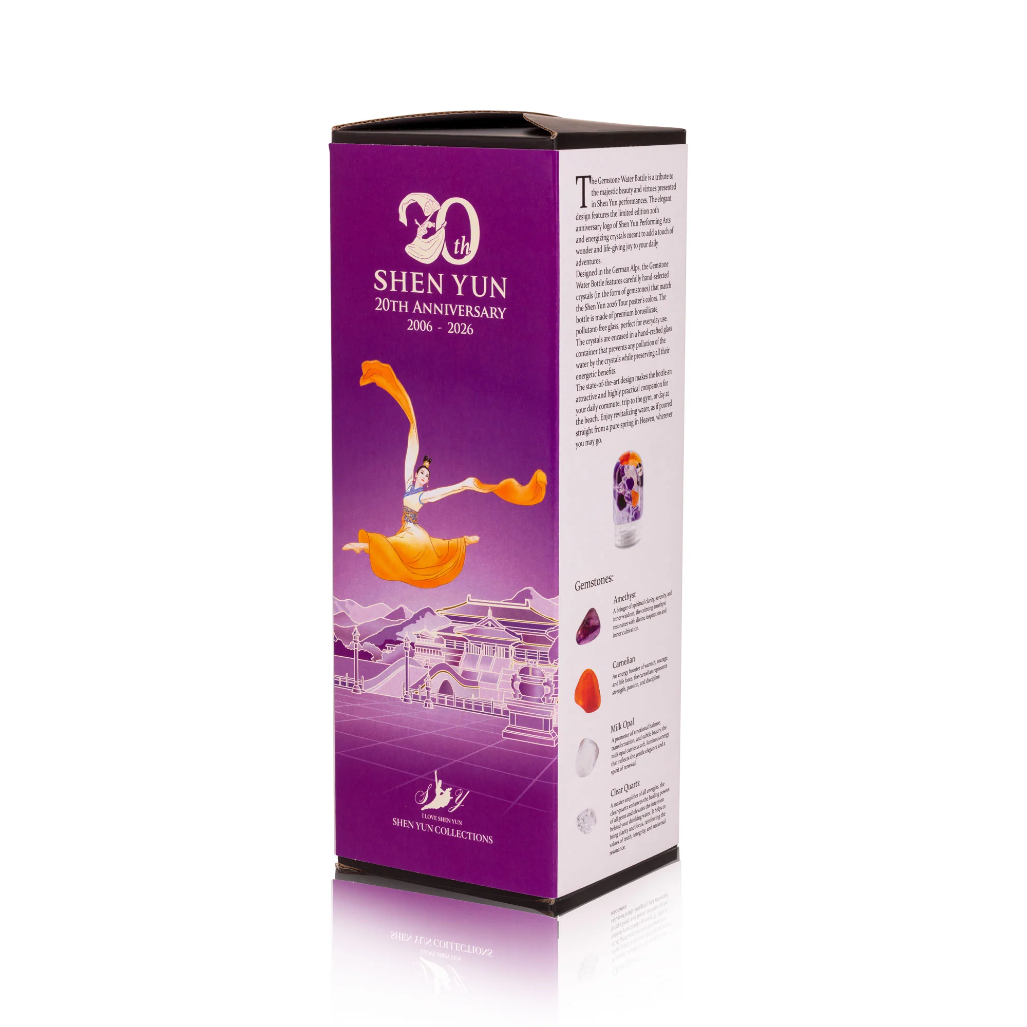 Gemstone Water Bottle - Shen Yun 20th Anniversary Edition - Image 3