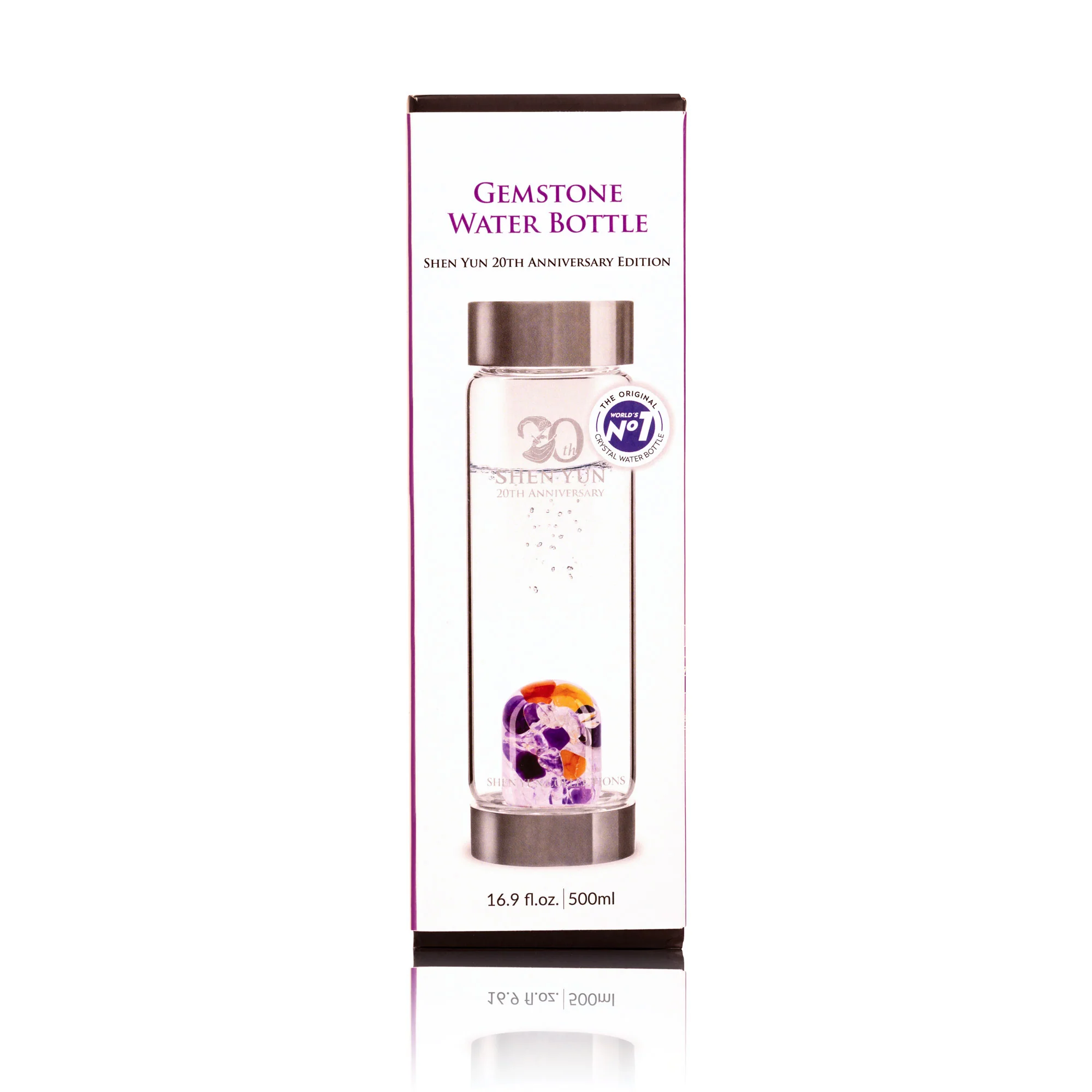 Gemstone Water Bottle - Shen Yun 20th Anniversary Edition - Image 4