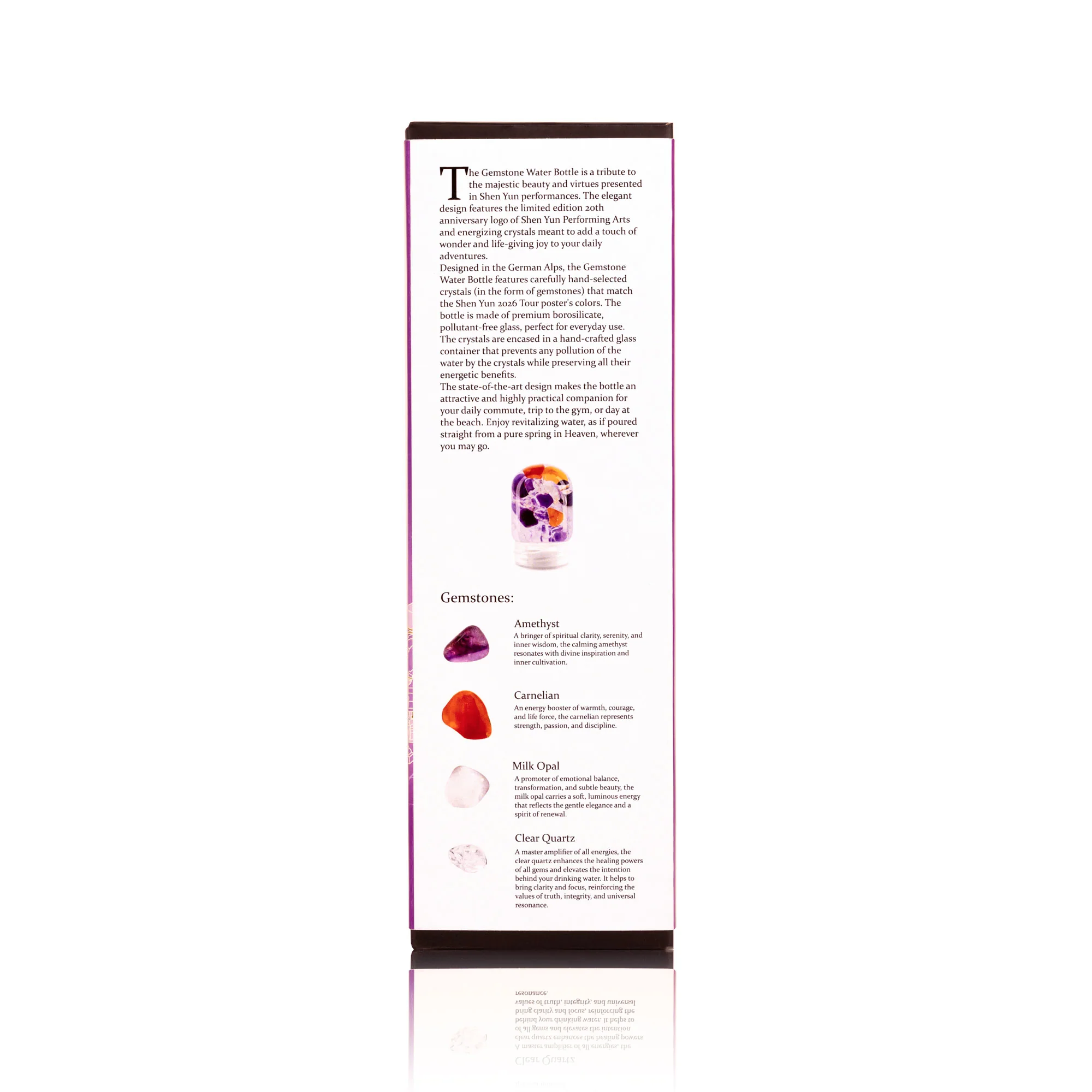 Gemstone Water Bottle - Shen Yun 20th Anniversary Edition - Image 5