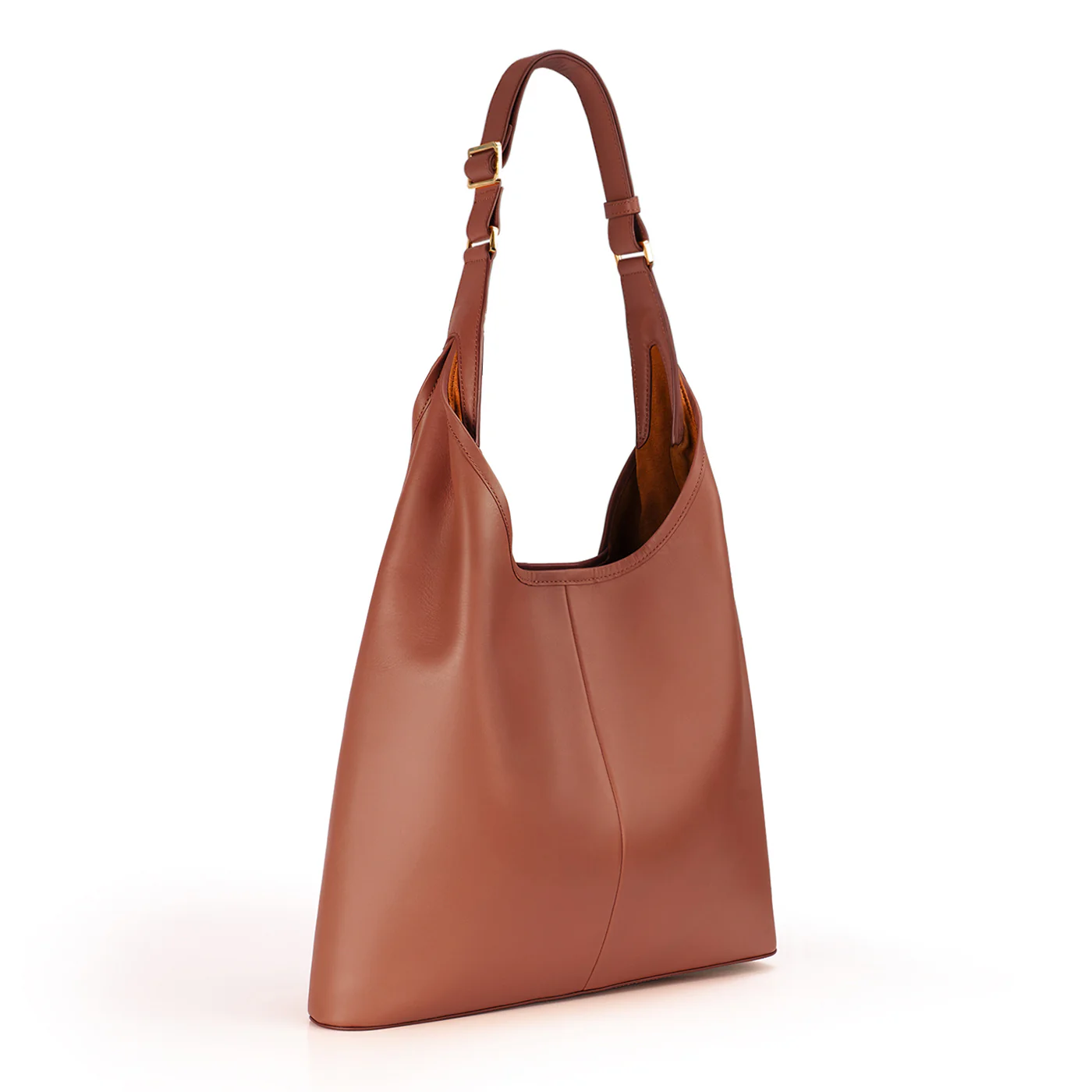 Hanfu Shoulder Bag - Brown - Image 3
