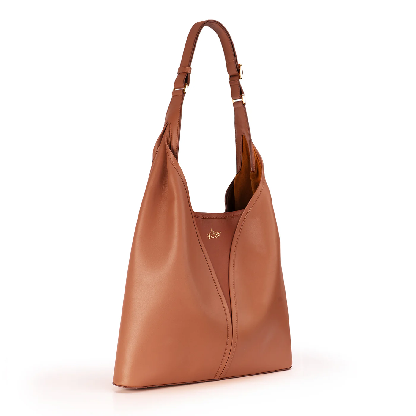 Hanfu Shoulder Bag - Camel - Image 2