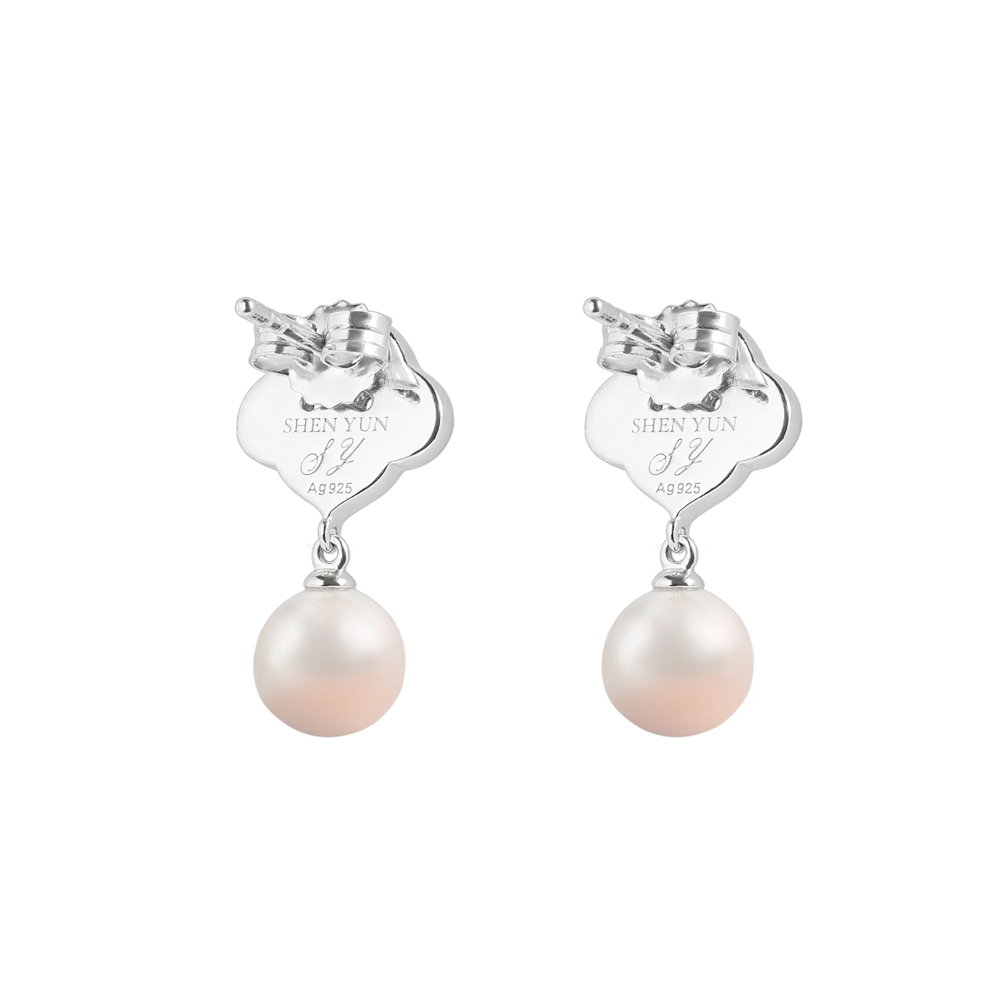 Heavenly Cloud Earrings Purple - Image 3
