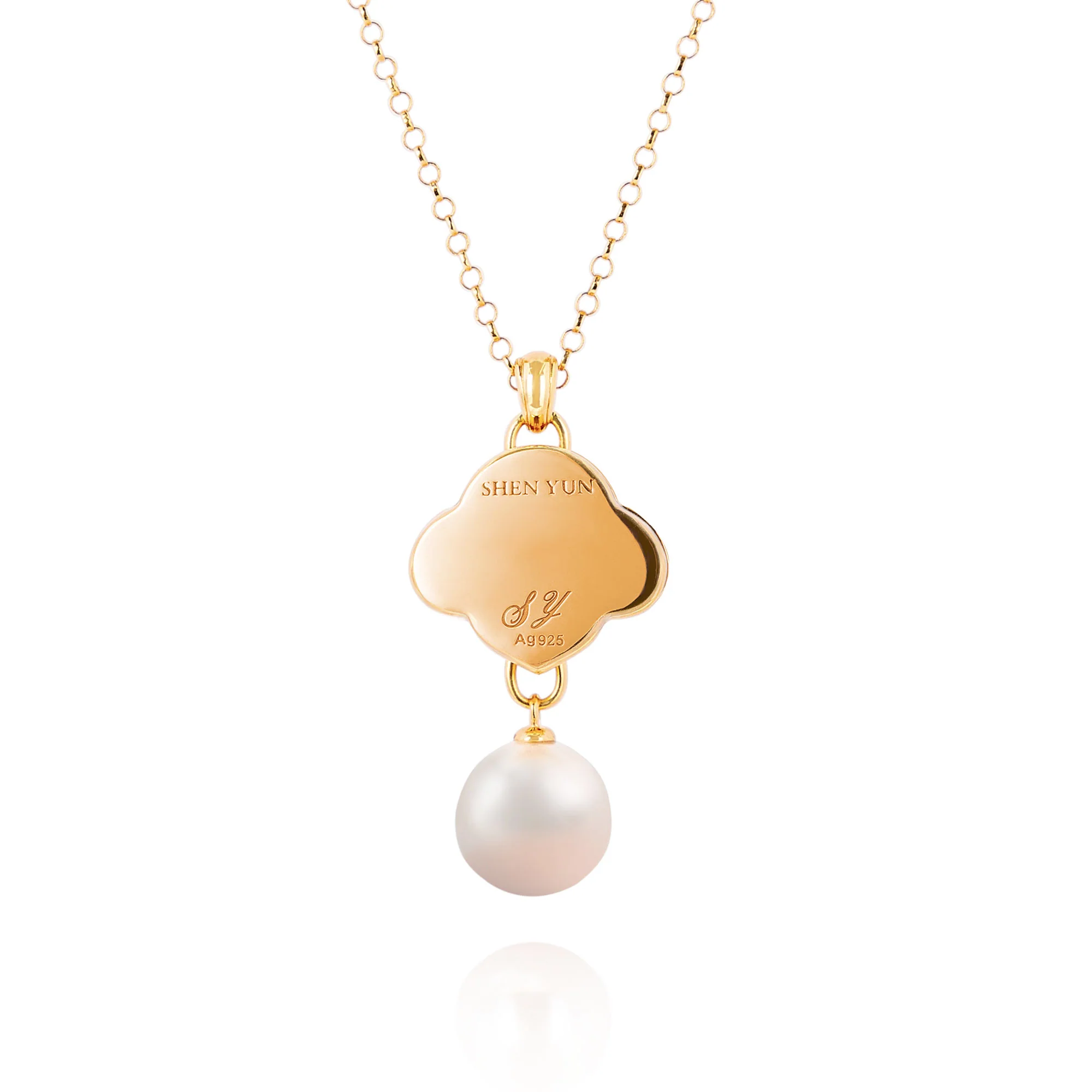 Heavenly Cloud Necklace Blue - Image 3