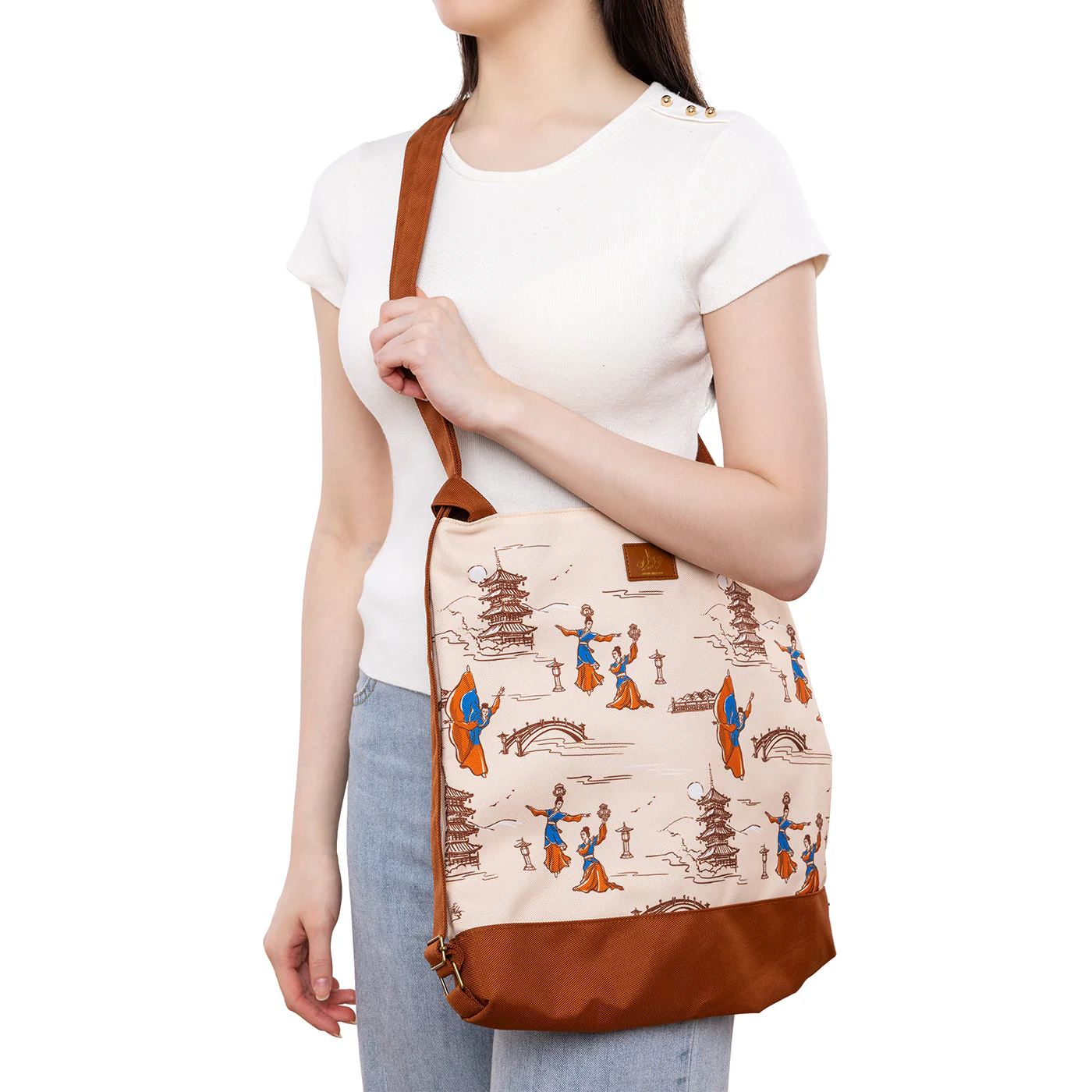 Lantern Grace 3-way Bag Beige - Image 5