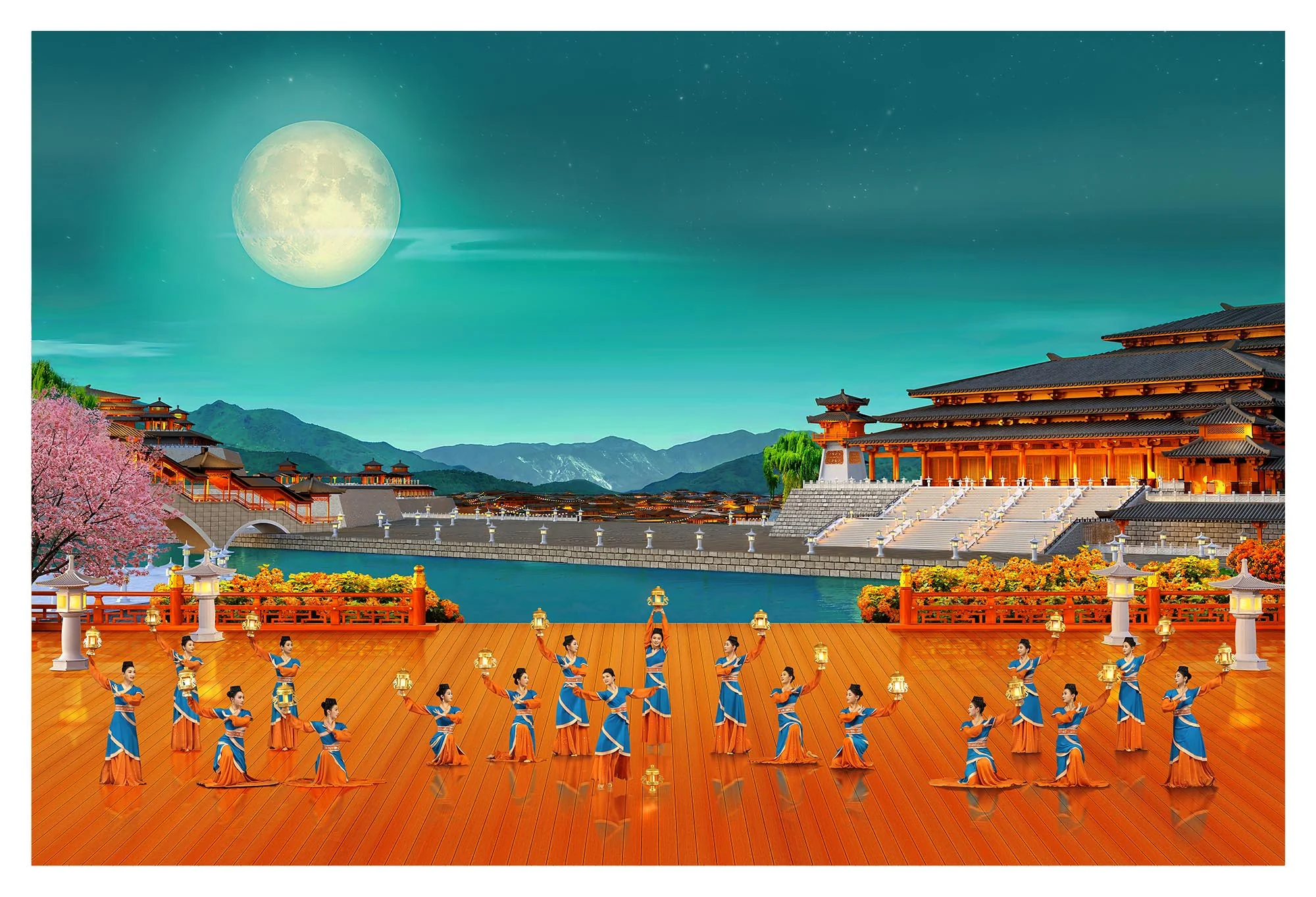 Lantern Grace Giclée Print - Image 2