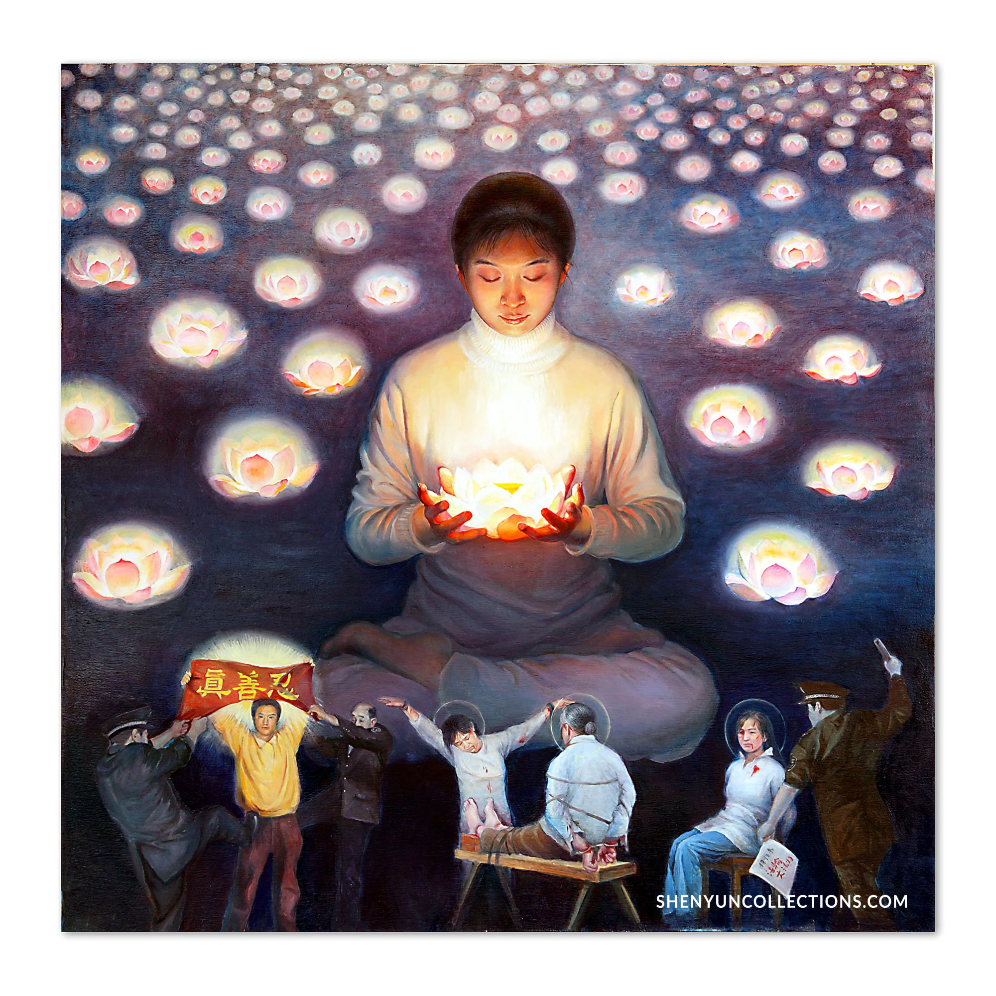 Lotus Candle
