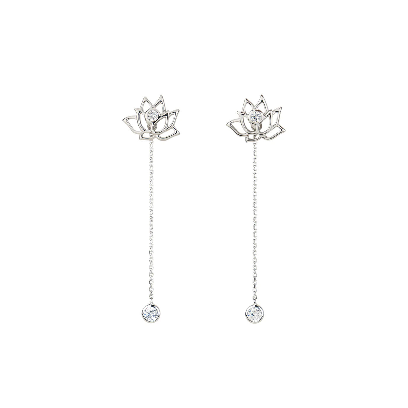 Lotus Fairies Earrings - Image 3