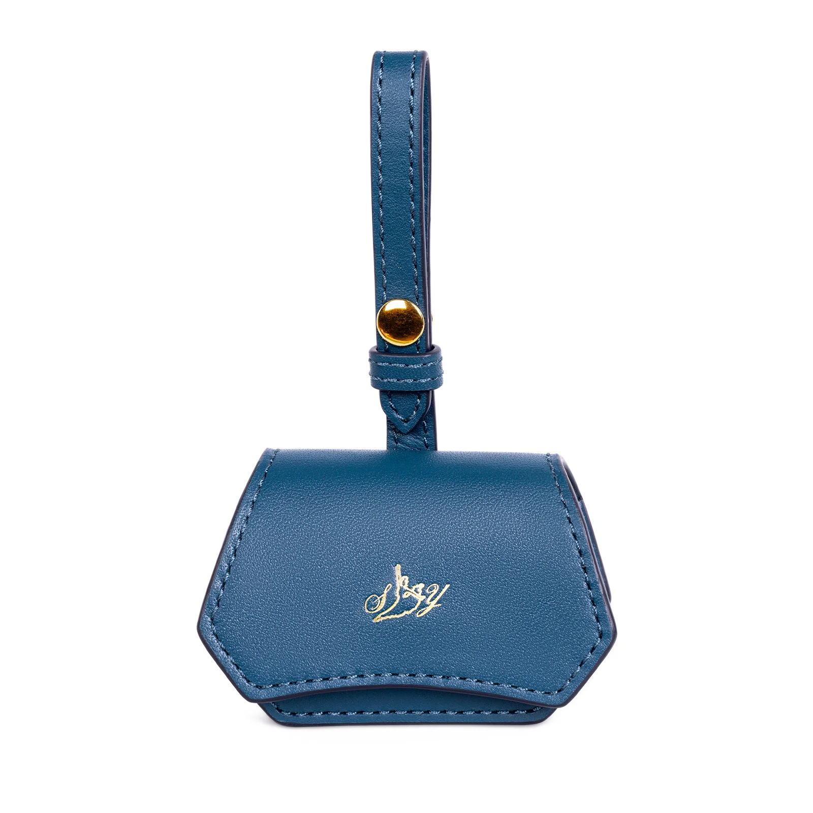Manchurian Elegance Crossbody Bag Navy - Image 7
