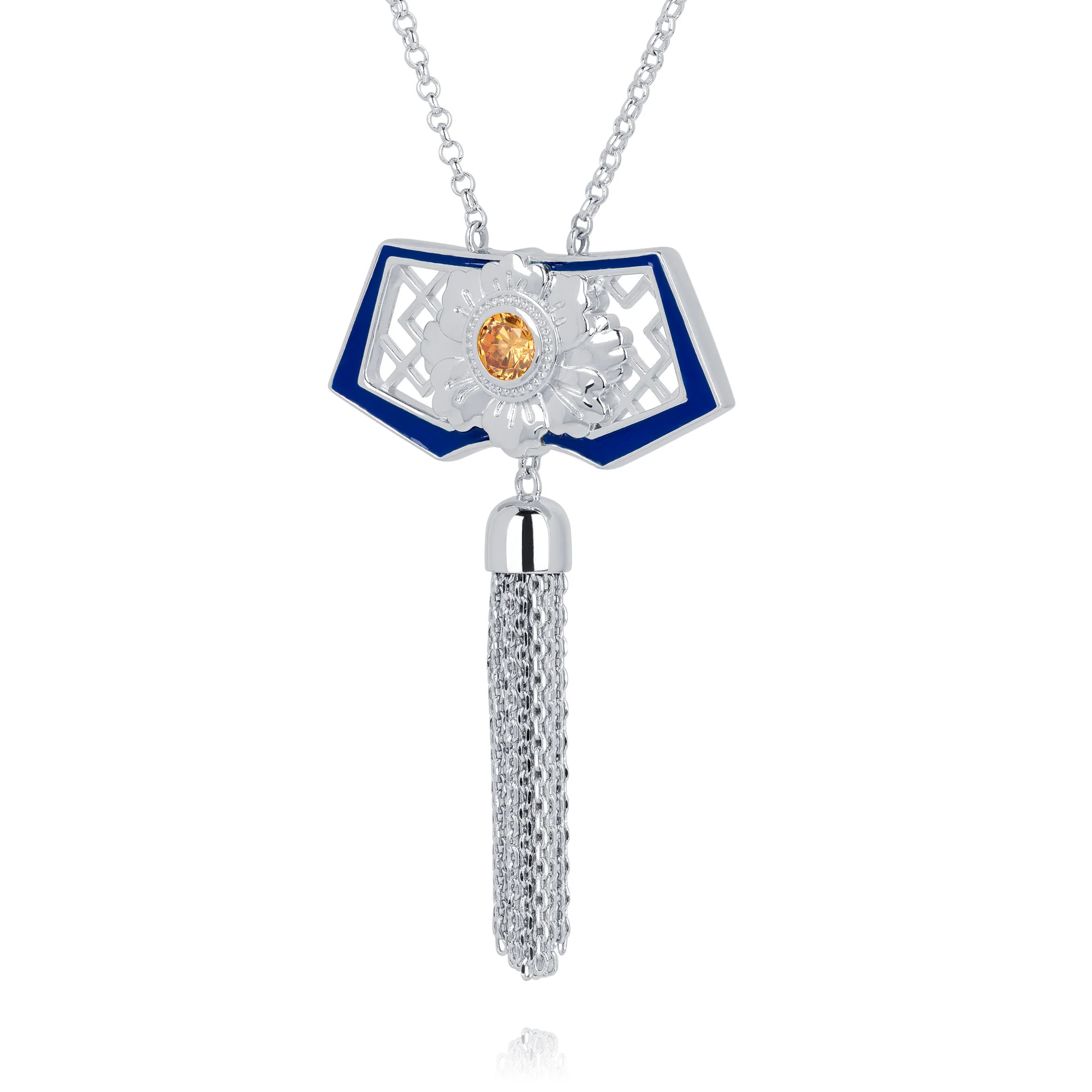 Manchurian Elegance Necklace Blue - Image 3