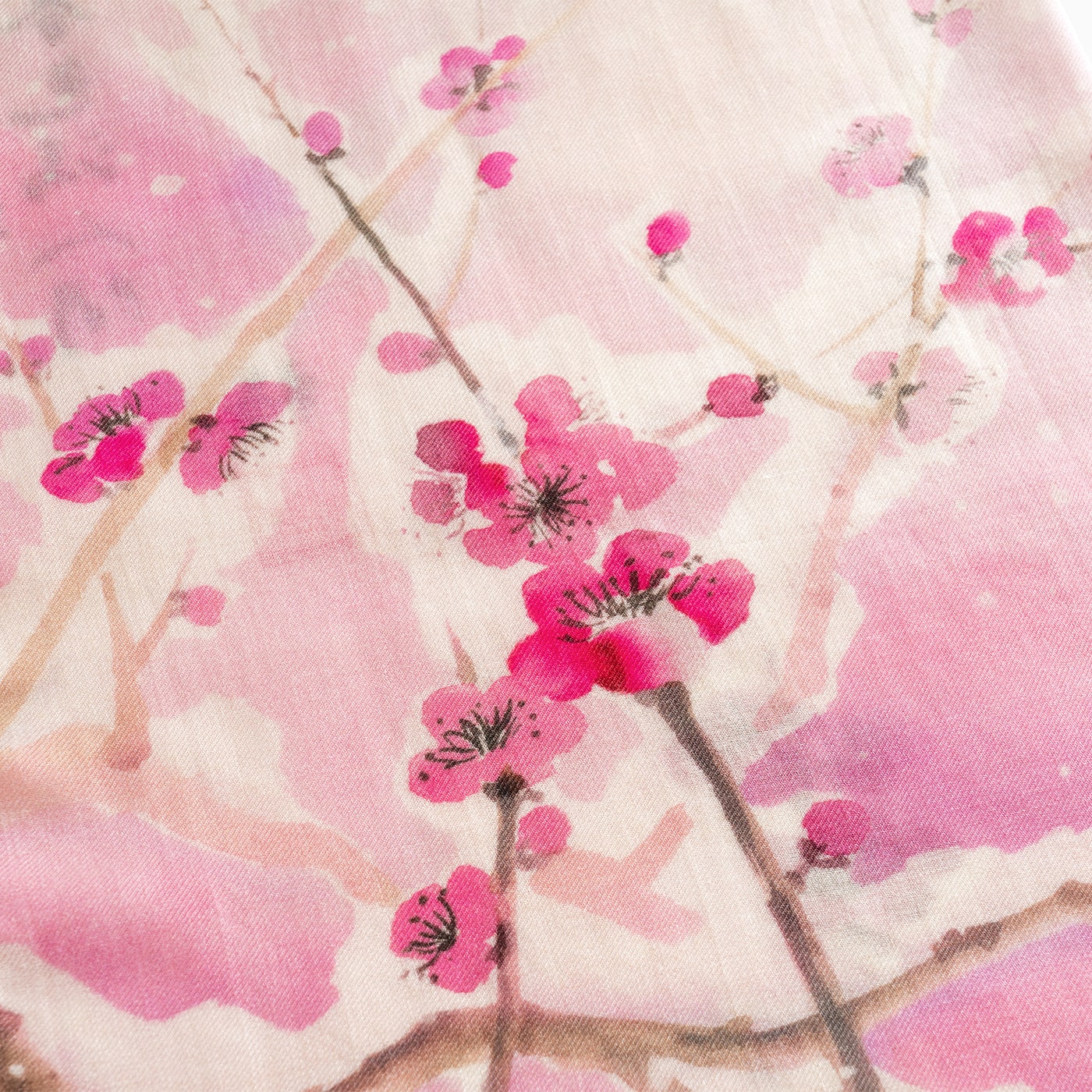 Plum Blossom Scarf - Pink - Image 4