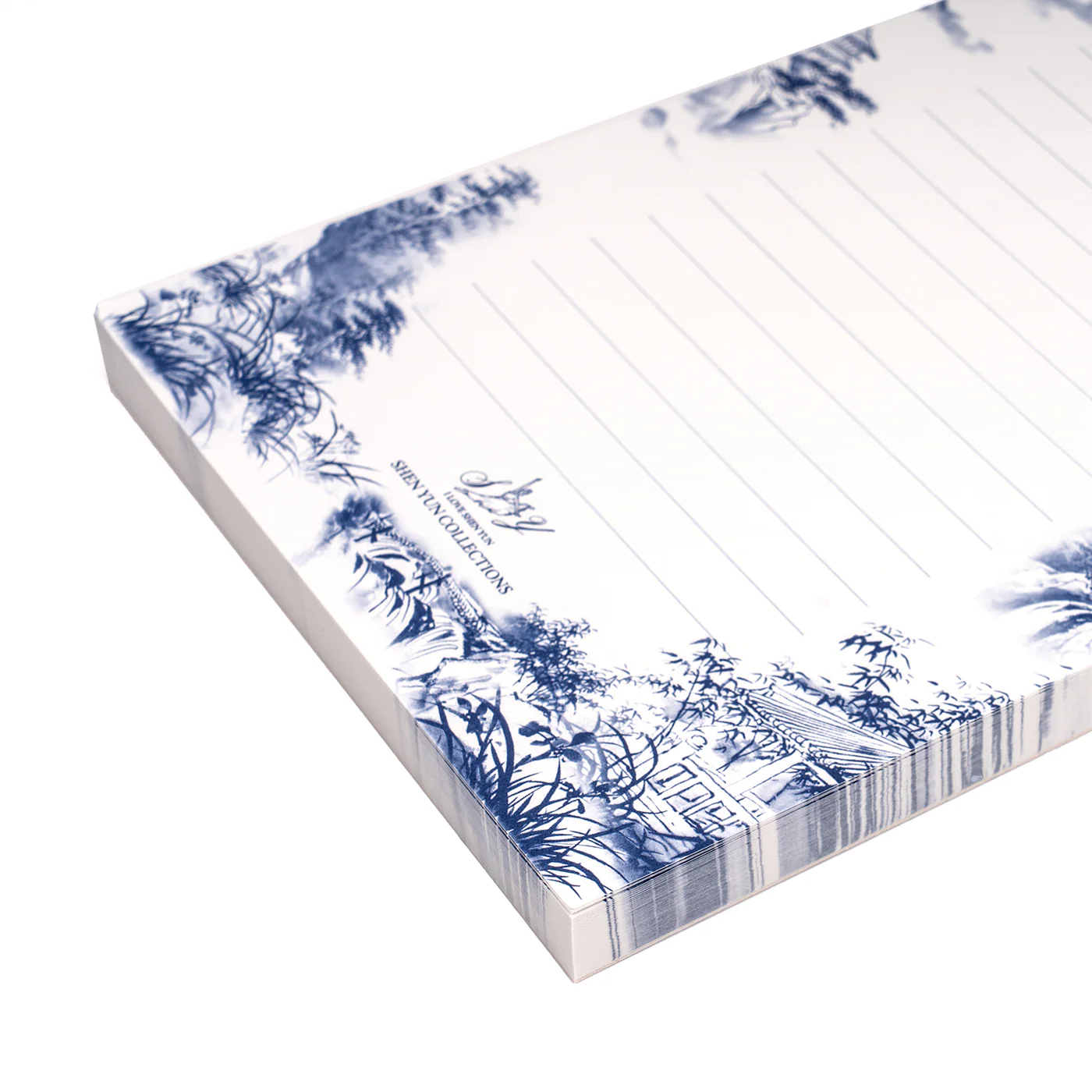 Poets of the Orchid Pavilion Notepad and Pen Set - Image 4