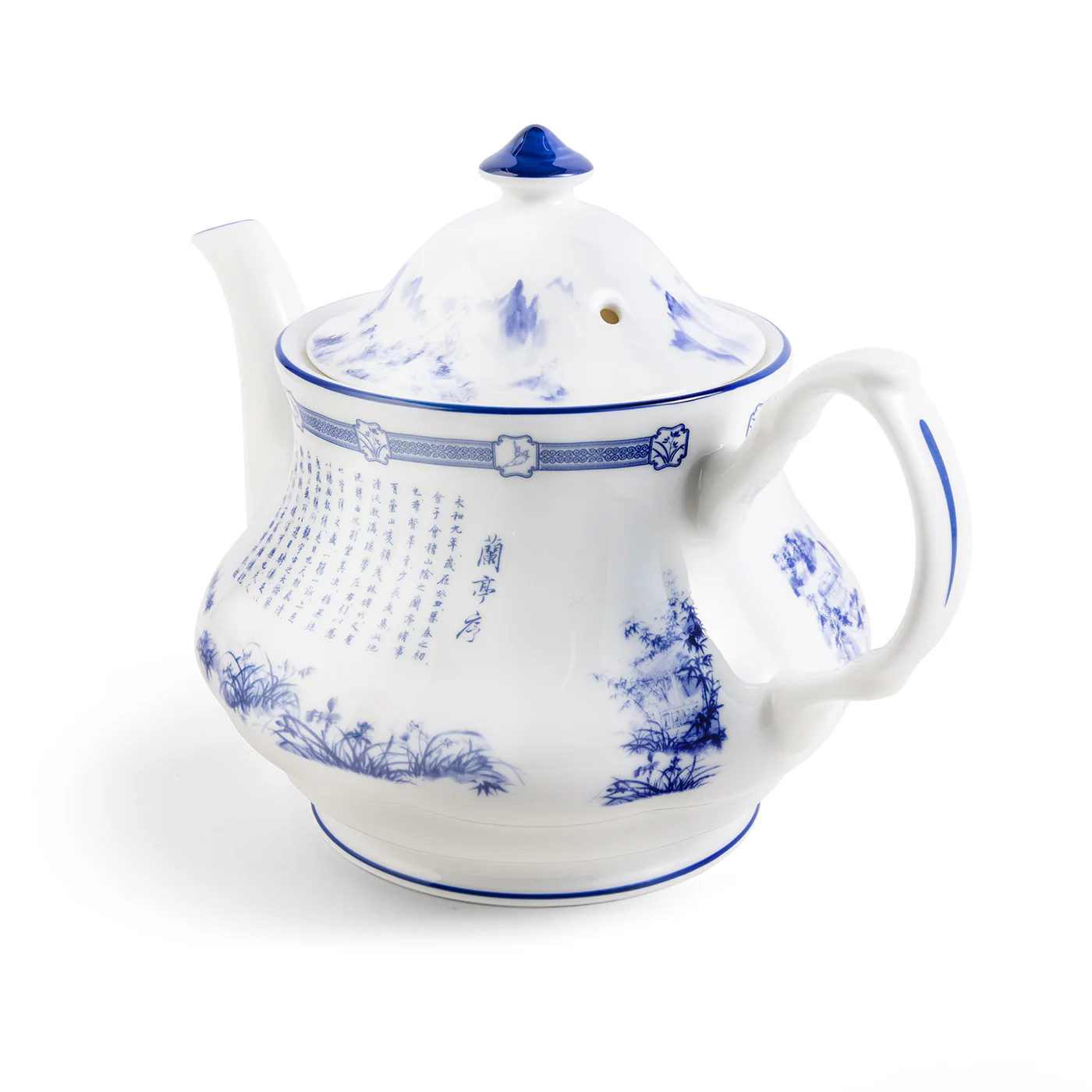 Poets of the Orchid Pavilion Teapot 1000ml - Image 3