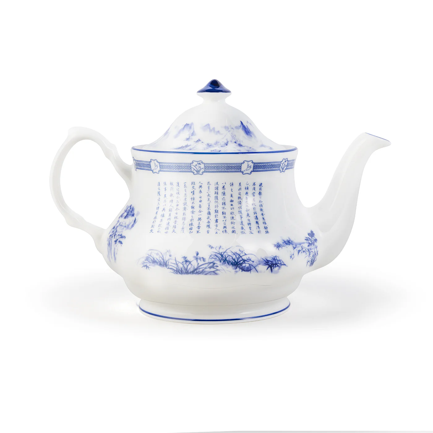 Poets of the Orchid Pavilion Teapot 1000ml - Image 4