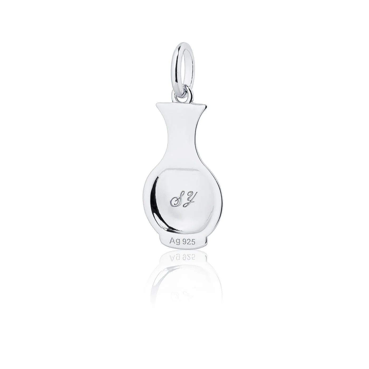 Porcelain Grace Charm Silver - Image 3