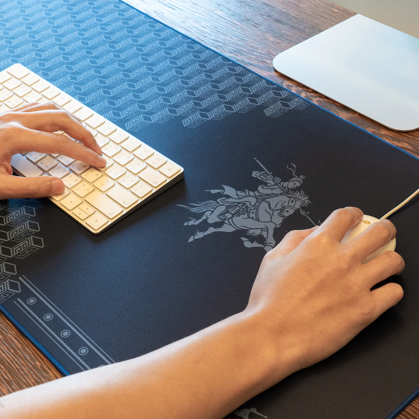 Riding to the Rescue Desk Mat 35.4"x15.7" - Image 3