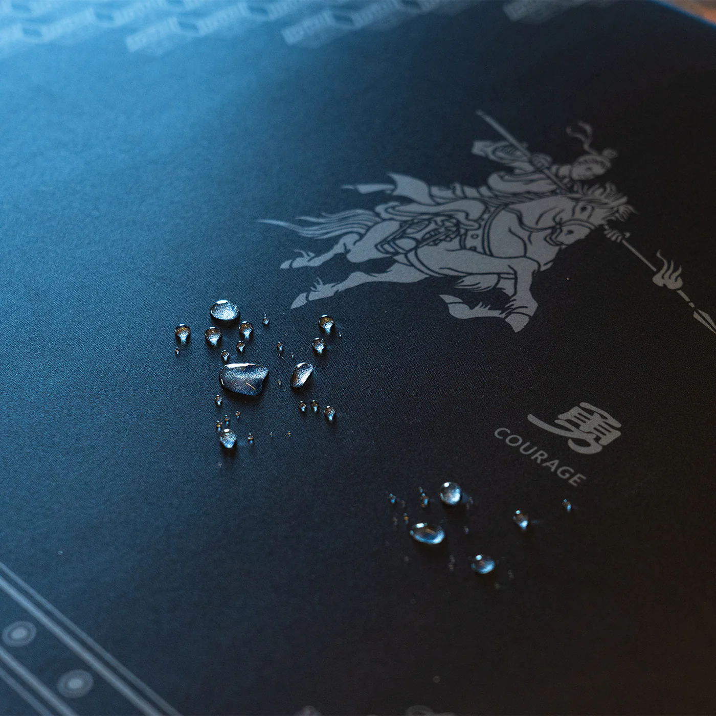 Riding to the Rescue Desk Mat 35.4"x15.7" - Image 4