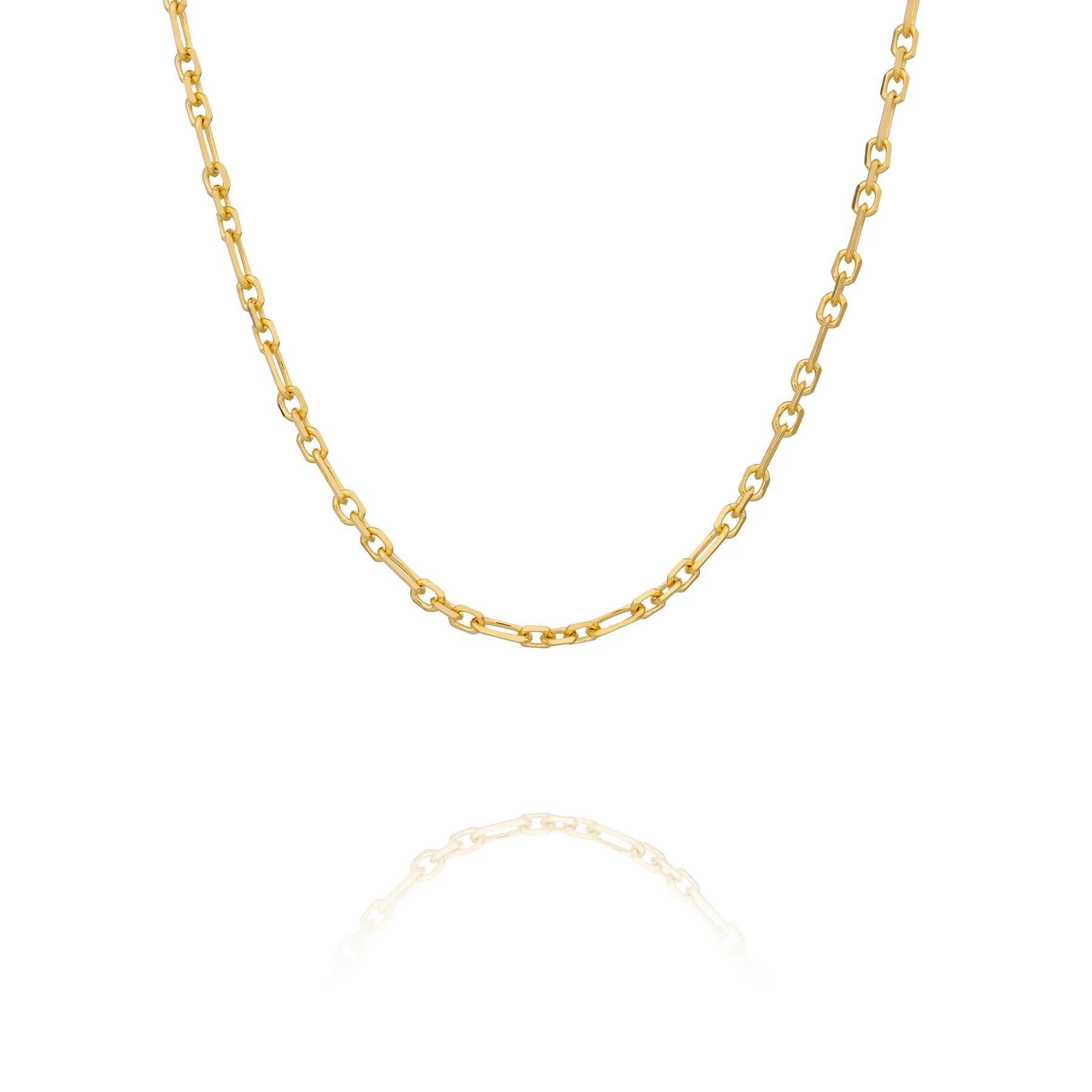 Rolo Chain Gold Vermeil  22"