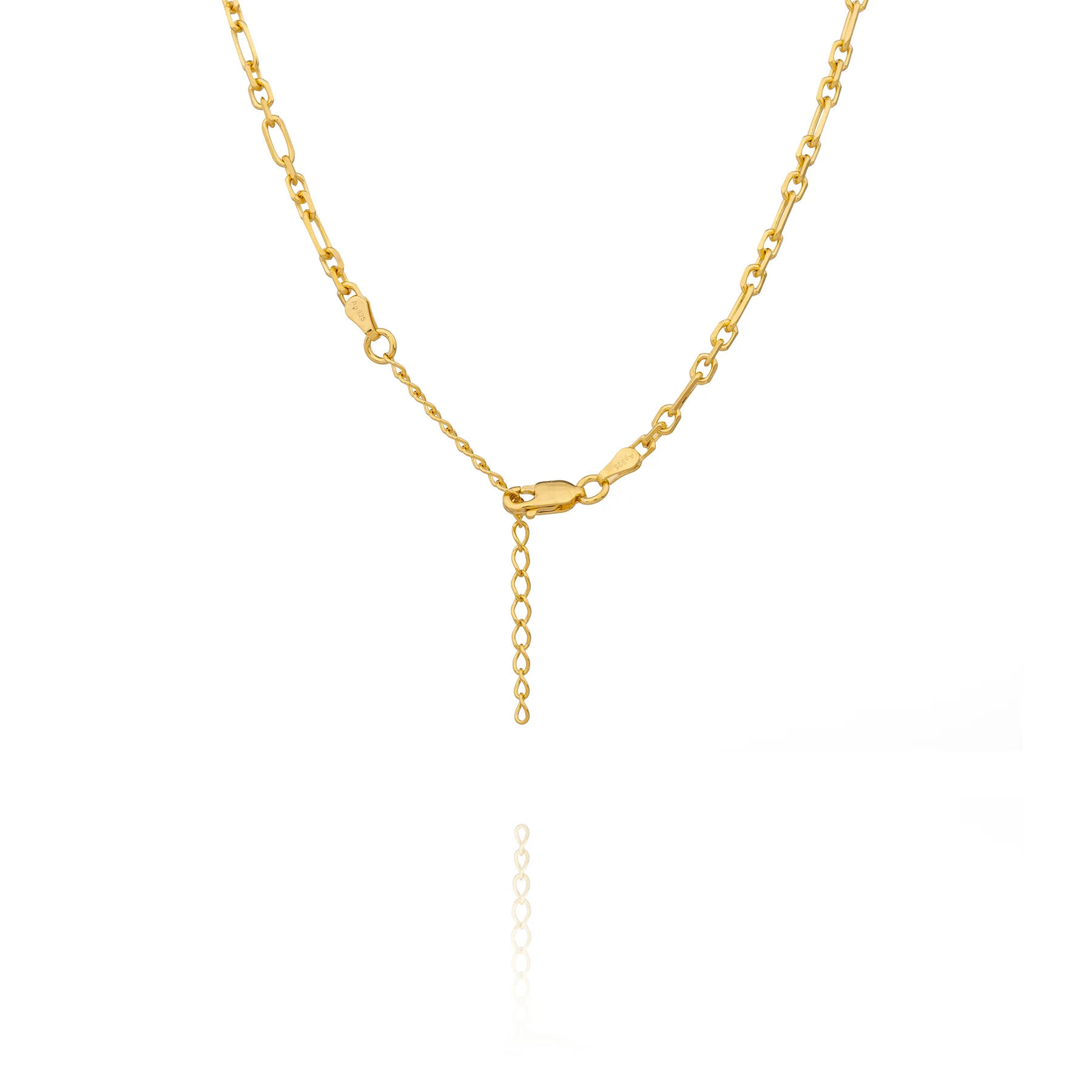 Rolo Chain Gold Vermeil  22" - Image 2