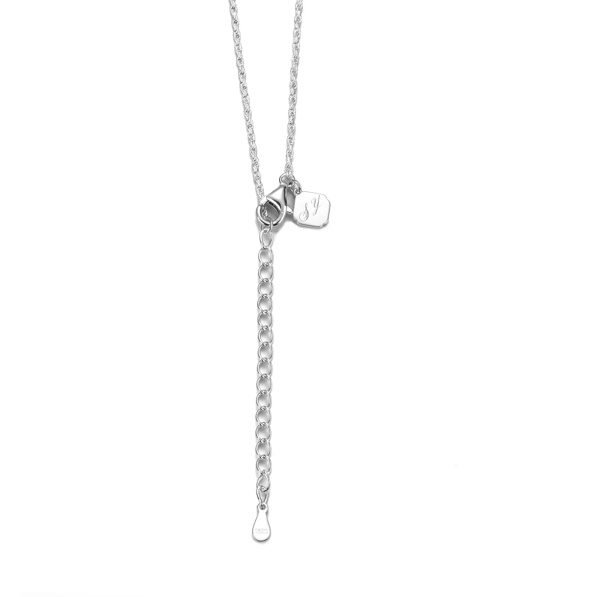 Rope Chain Silver 18+2" - Image 2