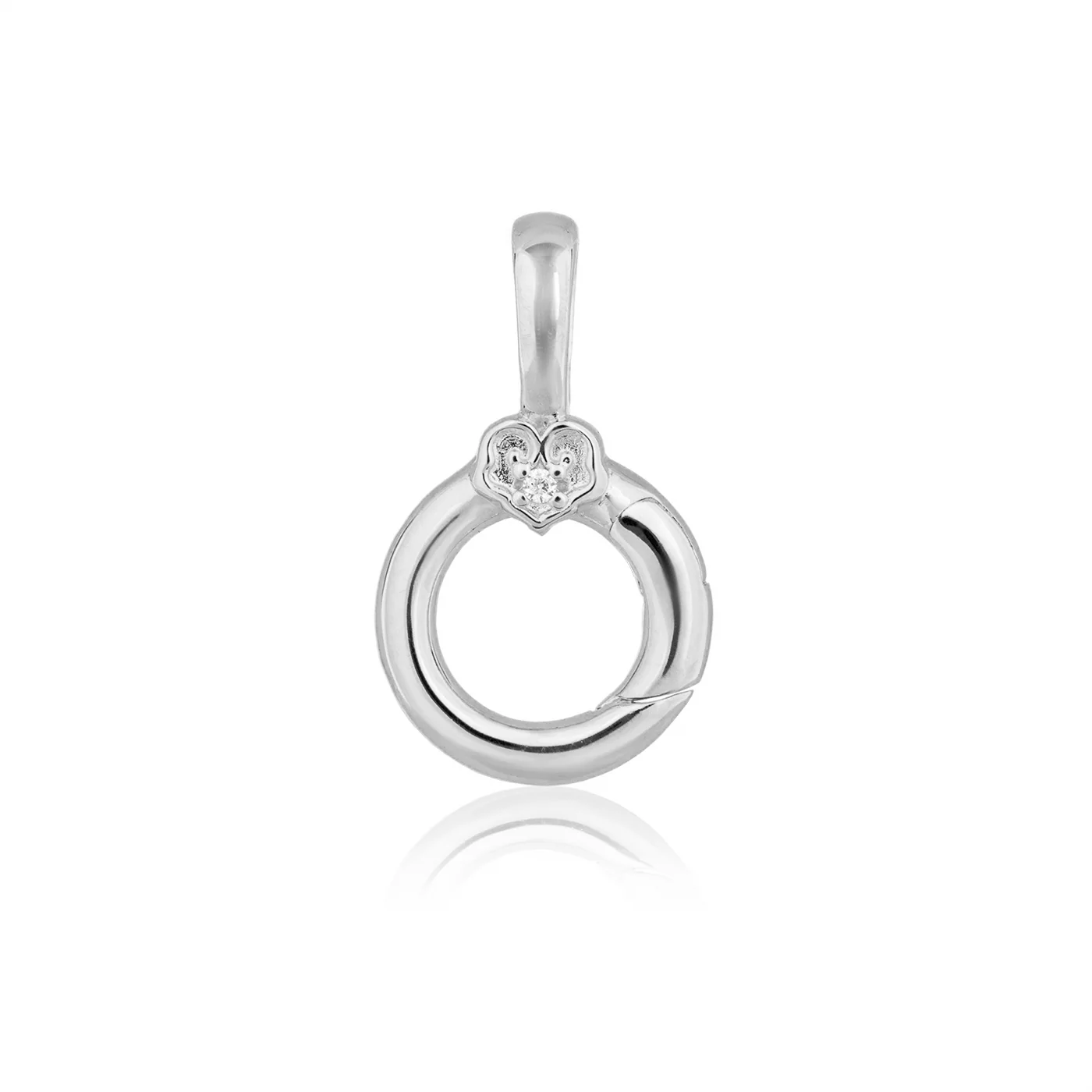Ruyi Charm Clasp Silver