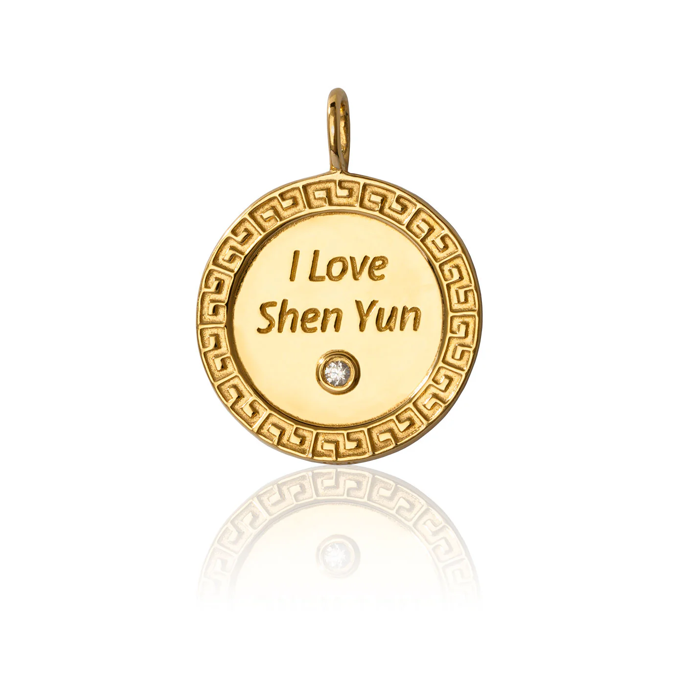 Shen Yun Signature Coin Charm - Gold - Image 2