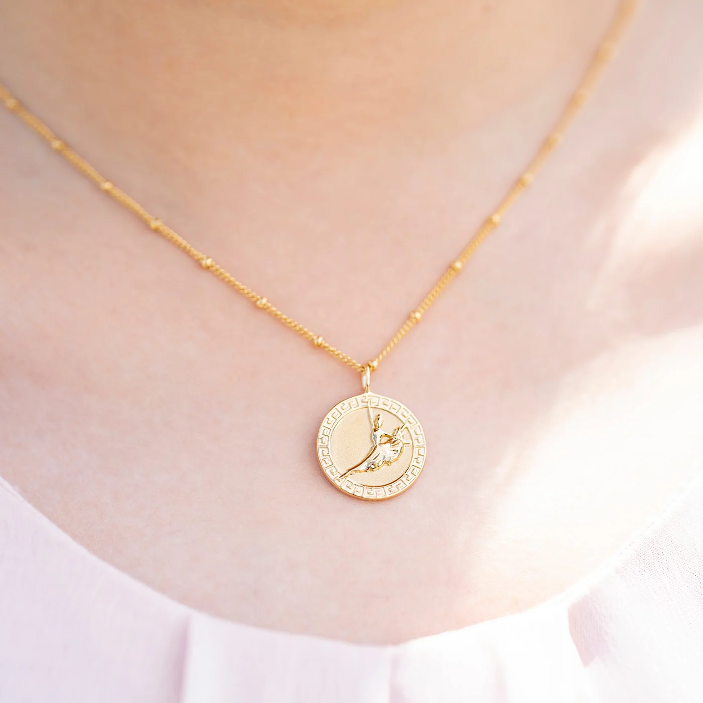 Shen Yun Signature Coin Charm - Gold - Image 3