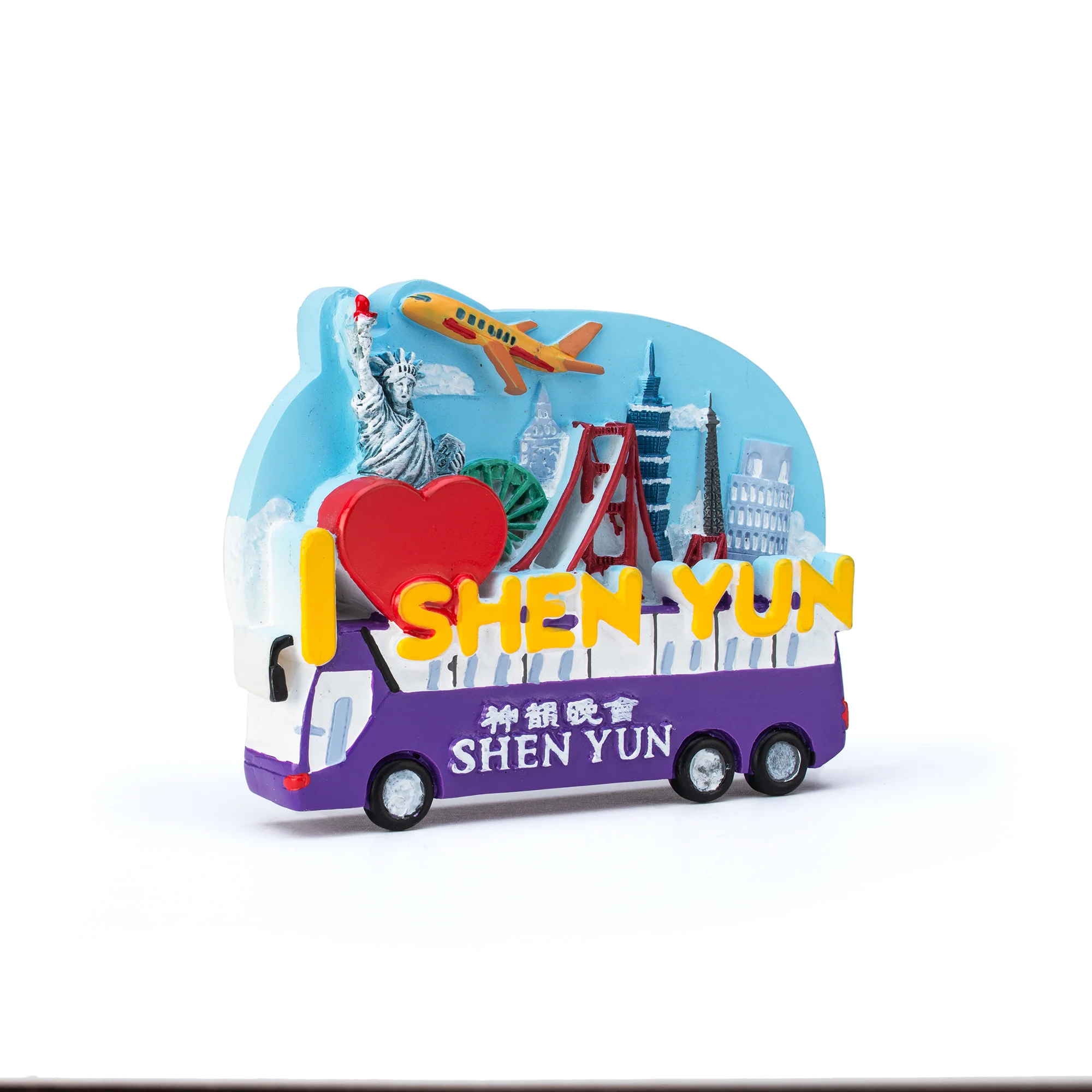 Shen Yun Tour Bus 3D Magnet - Image 2
