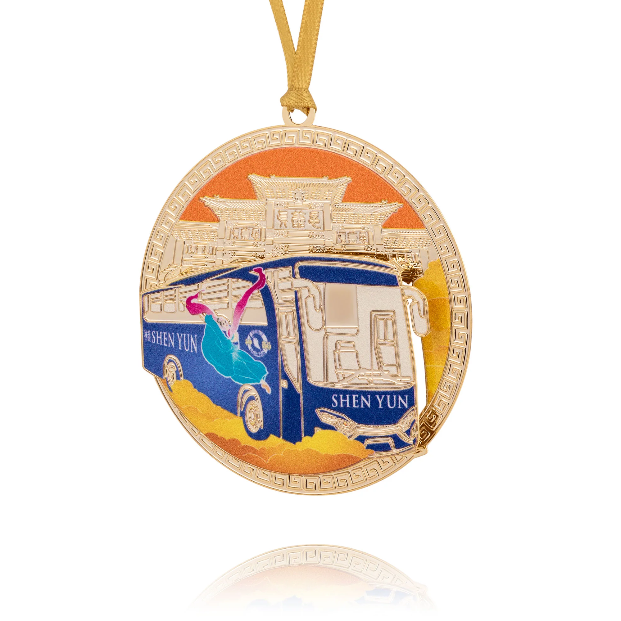 Shen Yun Tour Bus 3D Ornament - Image 3