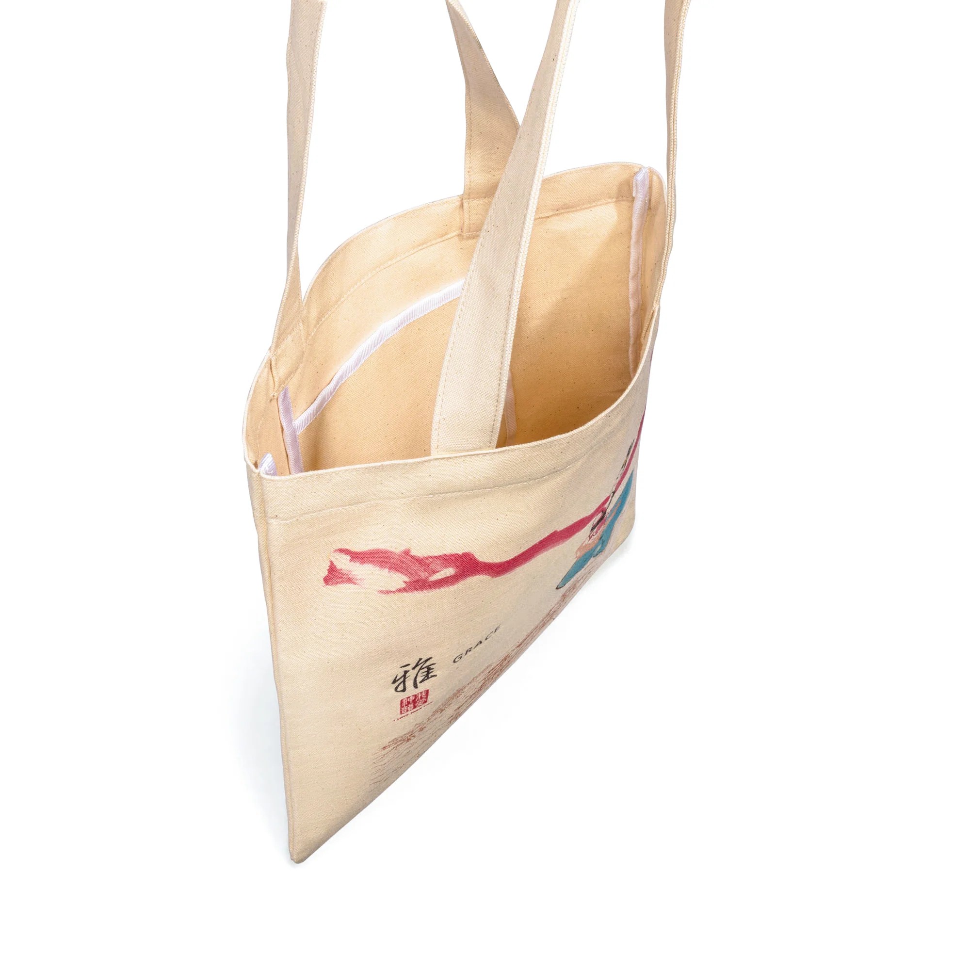 Sleeves of the Tang Palace Canvas Bag - Image 2