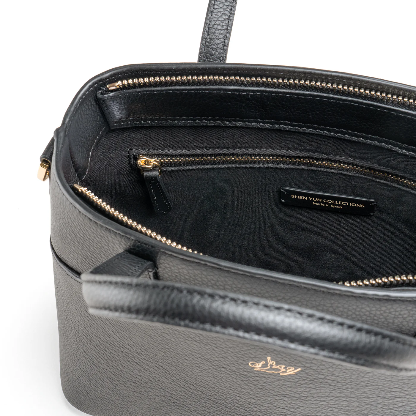 Tang Dynasty Grace Crossbody - Black - Image 4