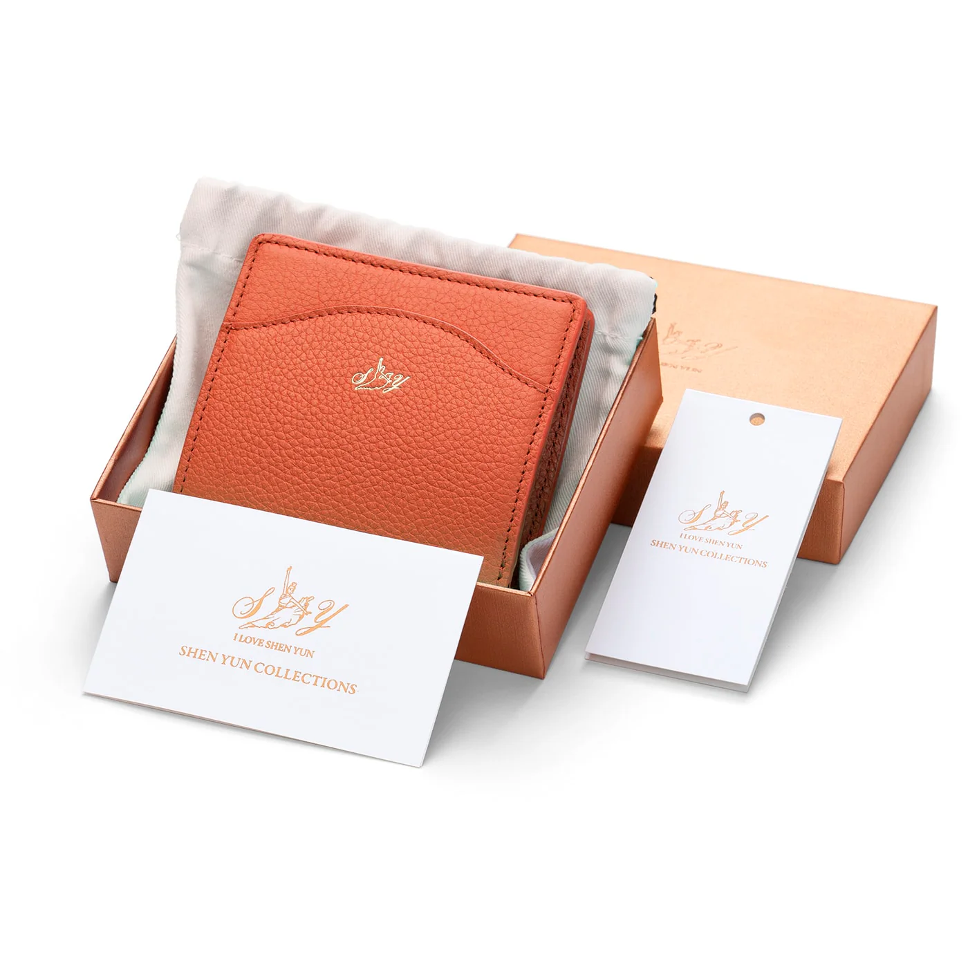 Tang Dynasty Grace Wallet - Canyon Orange - Image 4