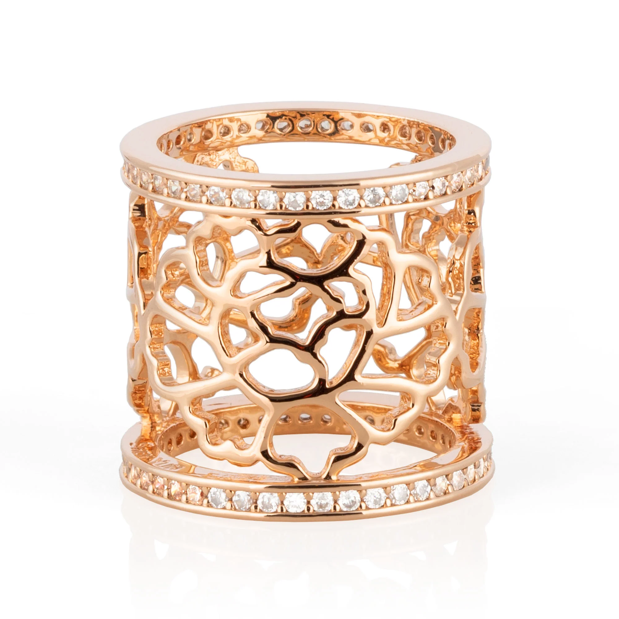 Tang Flower Scarf Ring