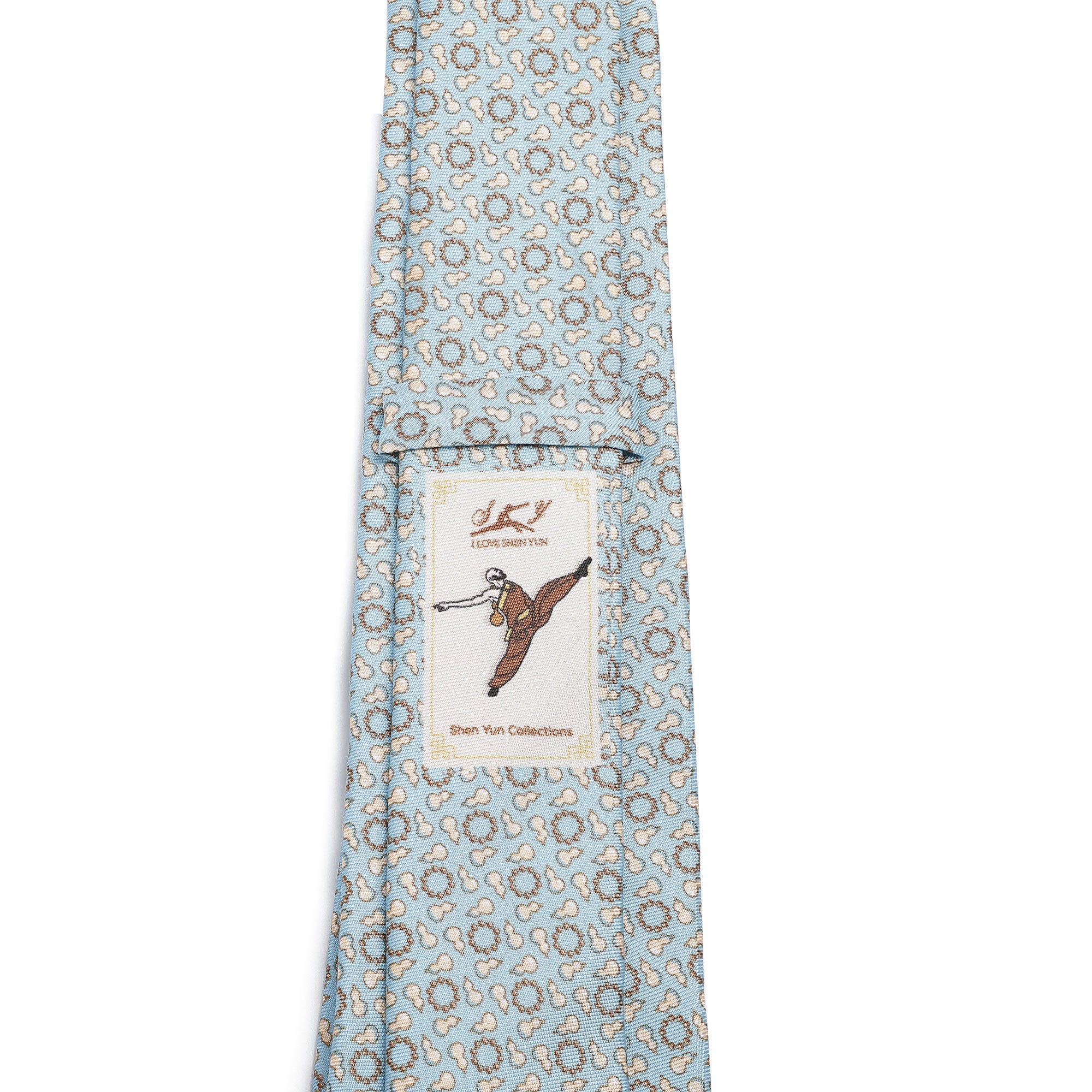 The Heroic Lu Zhishen Tie Light Blue - Image 3