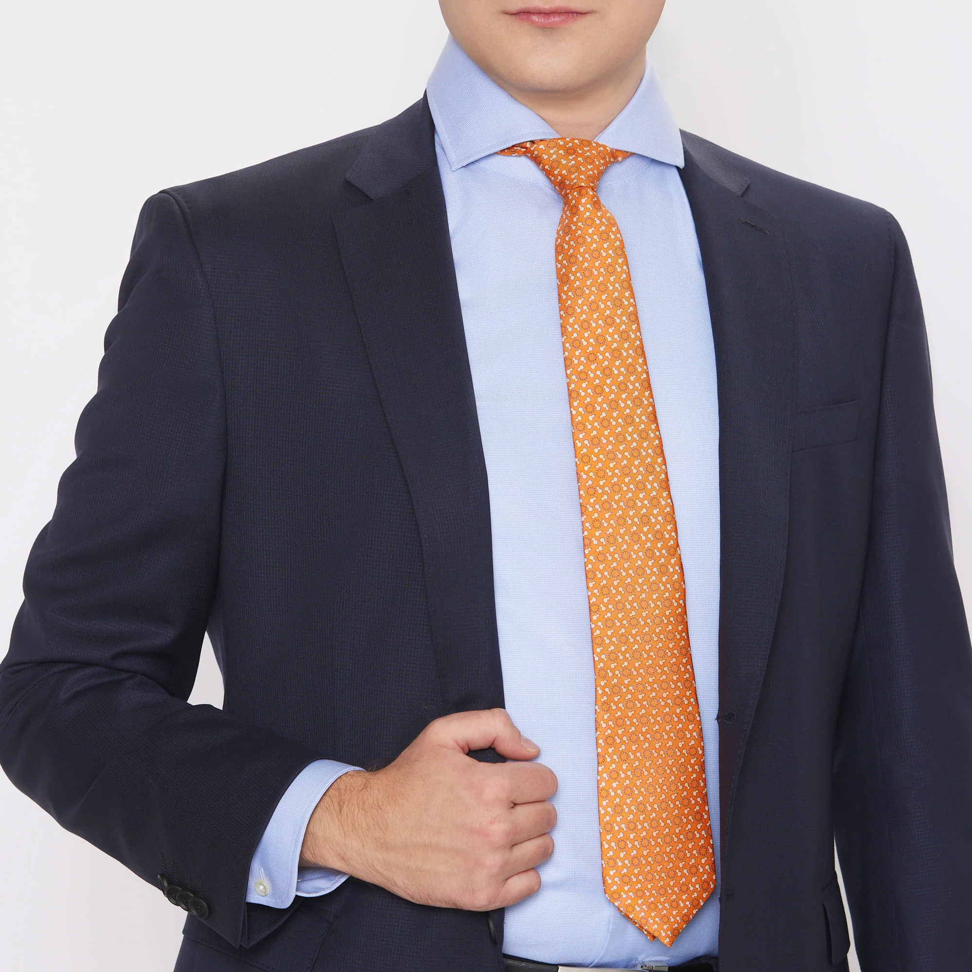 The Heroic Lu Zhishen Tie Orange - Image 5